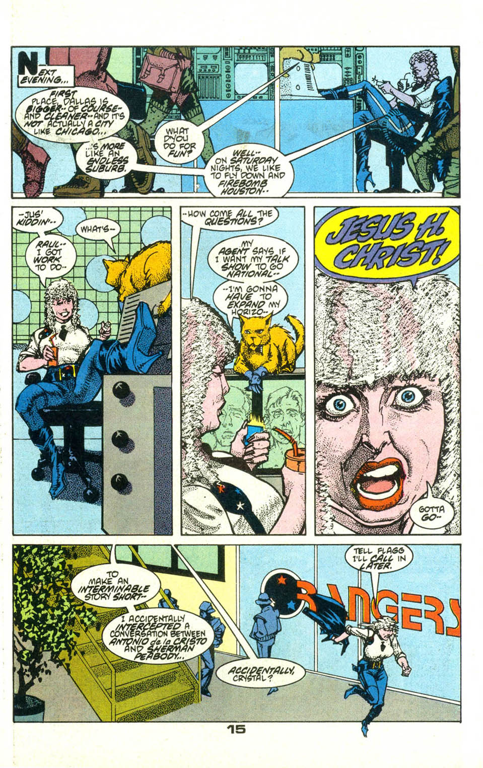 Read online American Flagg! comic -  Issue #21 - 18