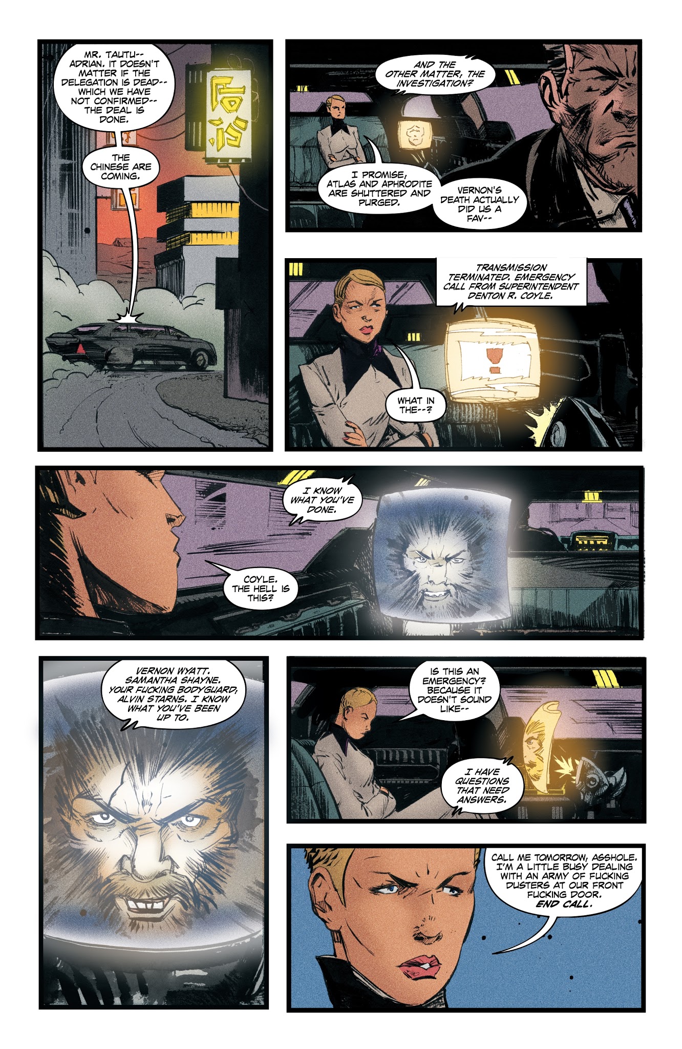 Read online Redline comic -  Issue #5 - 16