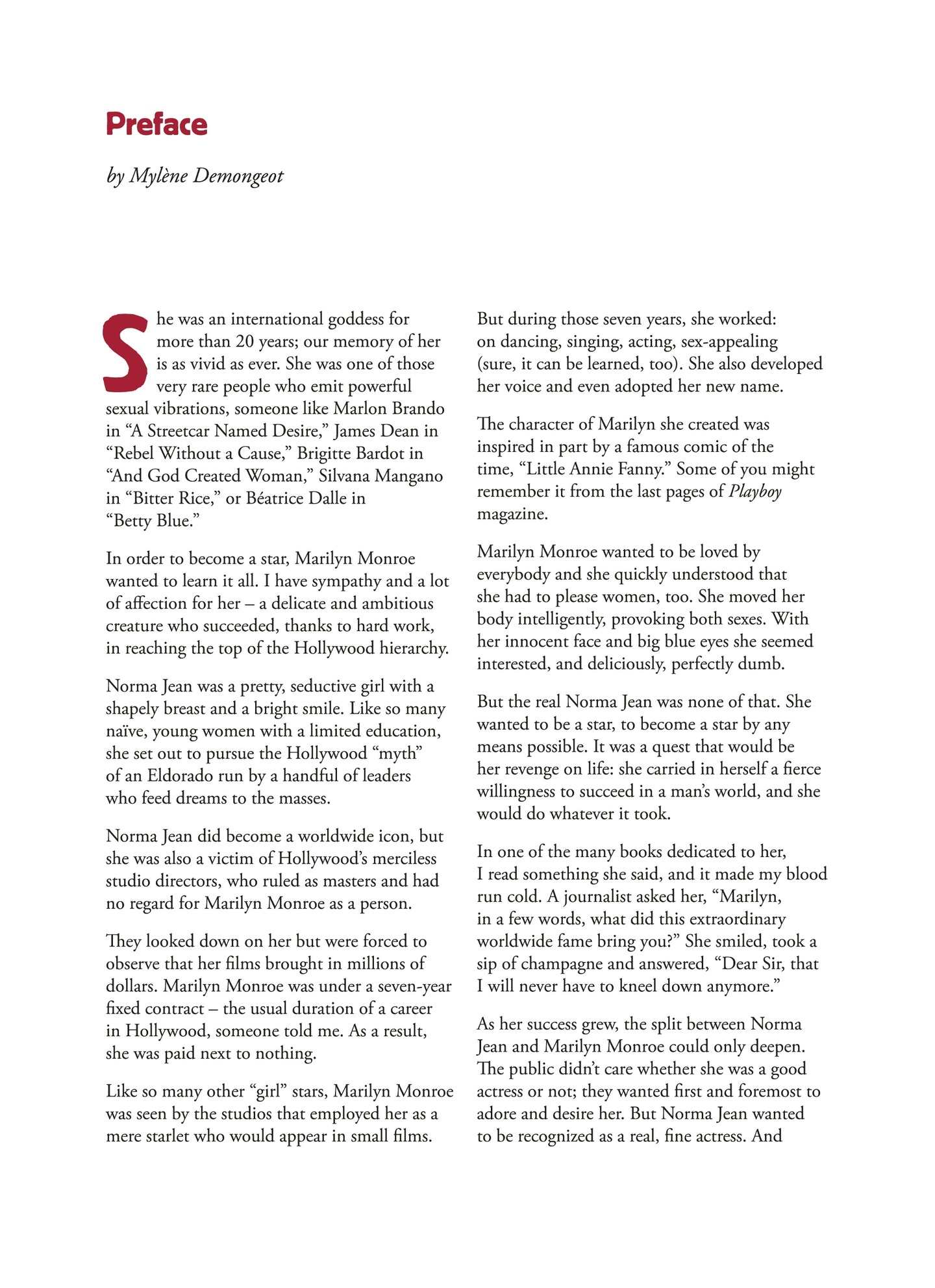 Read online The Stars of History: Marilyn Monroe comic -  Issue # TPB - 5