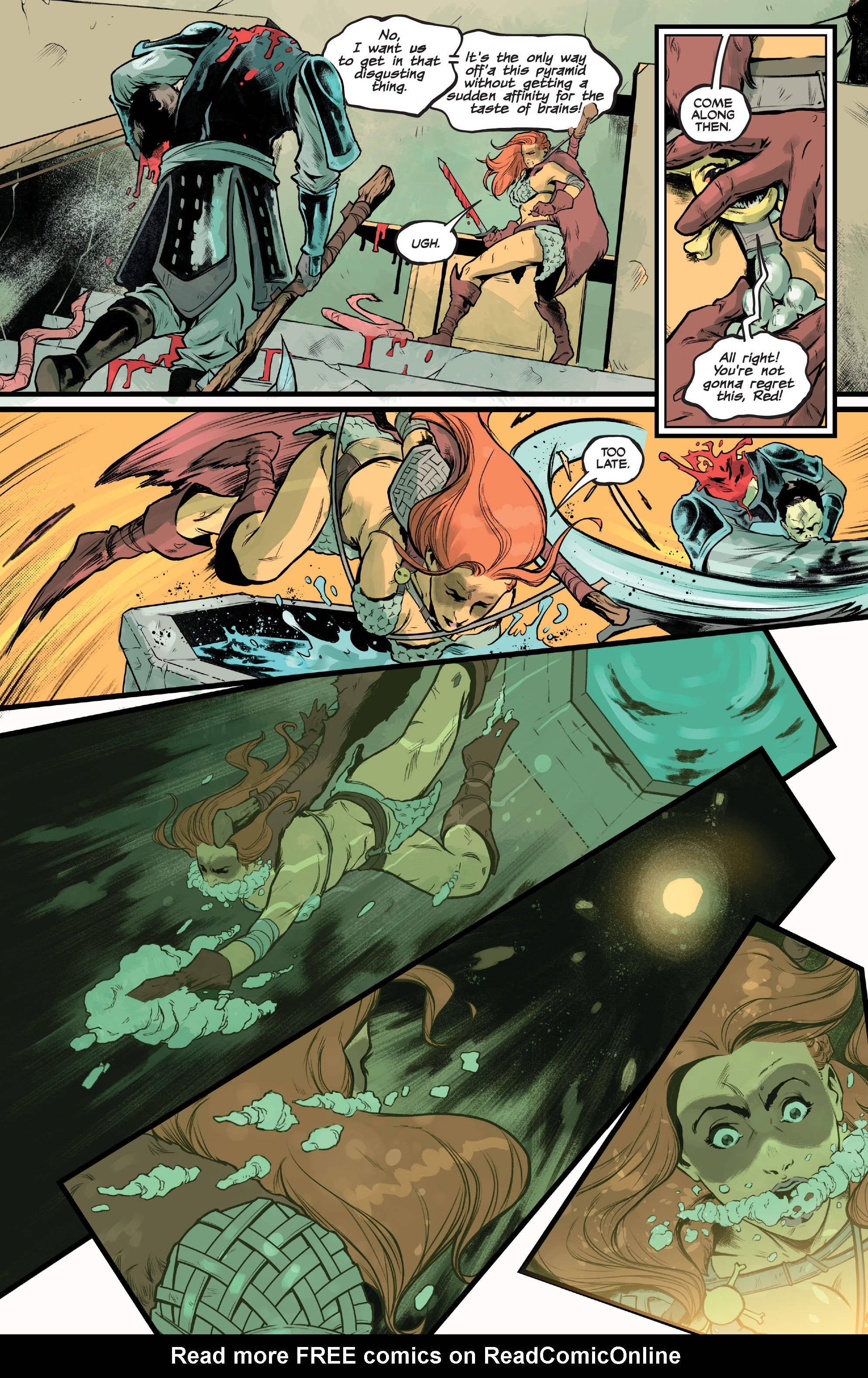 Read online DIE!namite comic -  Issue #2 - 19