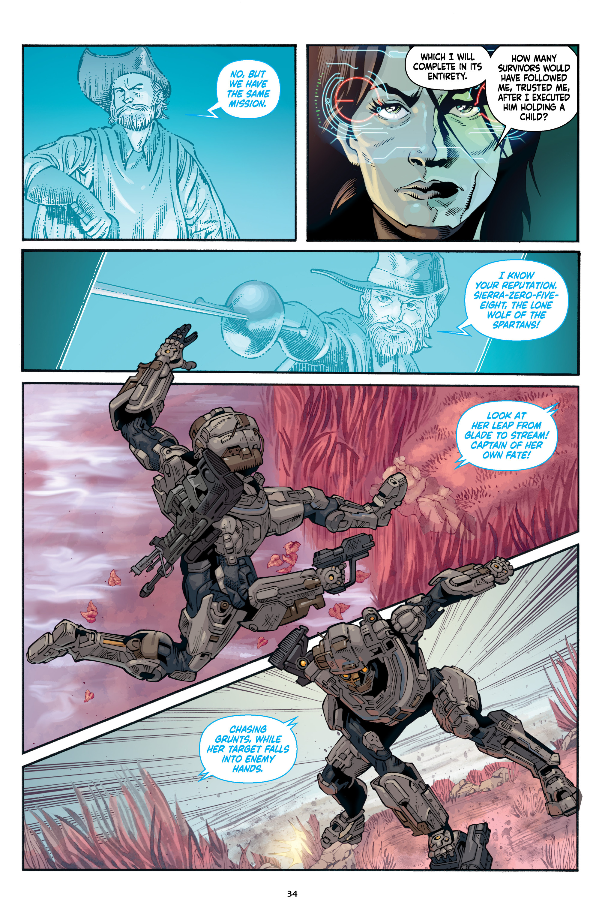 Read online Halo: Lone Wolf comic -  Issue # _TPB - 34