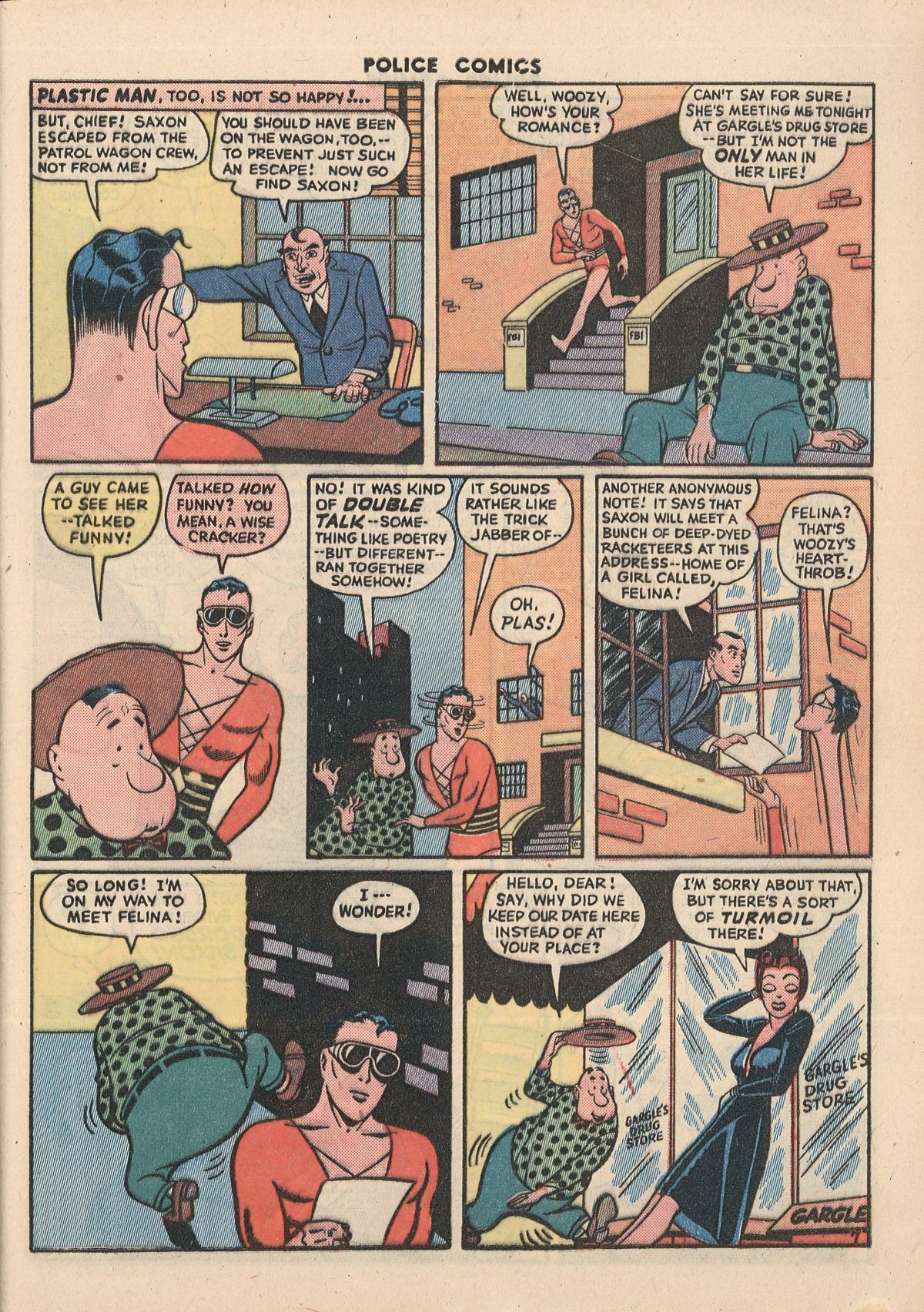 Read online Police Comics comic -  Issue #37 - 9