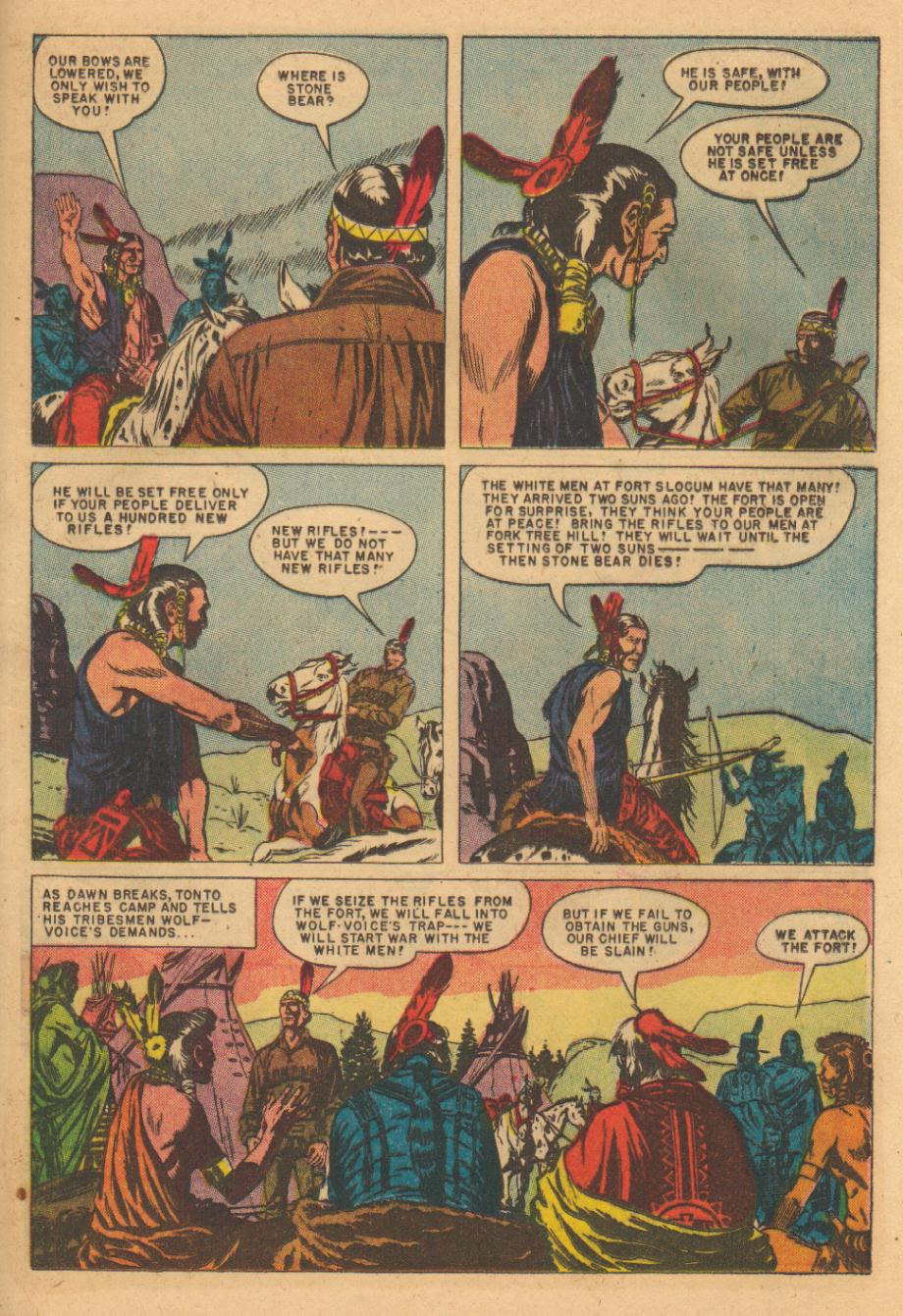 Read online Lone Ranger's Companion Tonto comic -  Issue #12 - 25