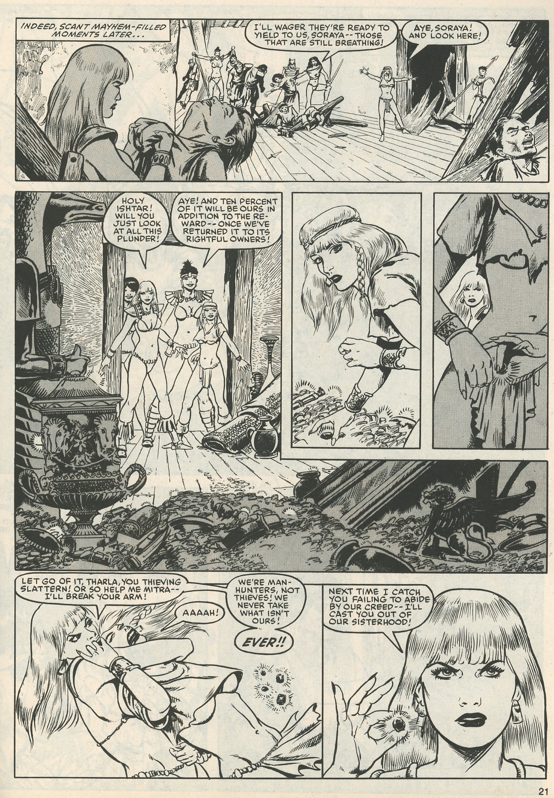 The Savage Sword Of Conan issue 111 - Page 21