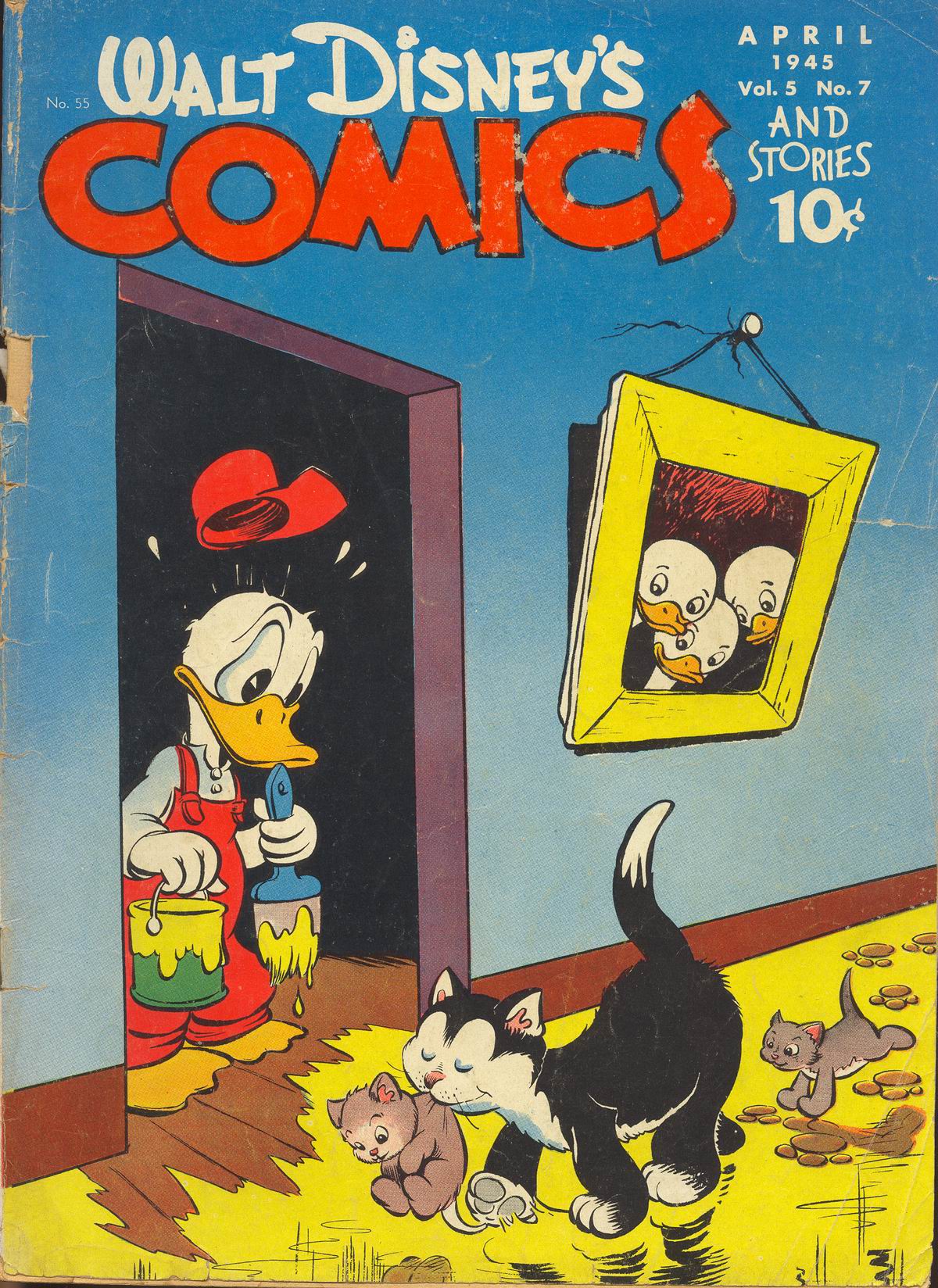 Read online Walt Disney's Comics and Stories comic -  Issue #55 - 1
