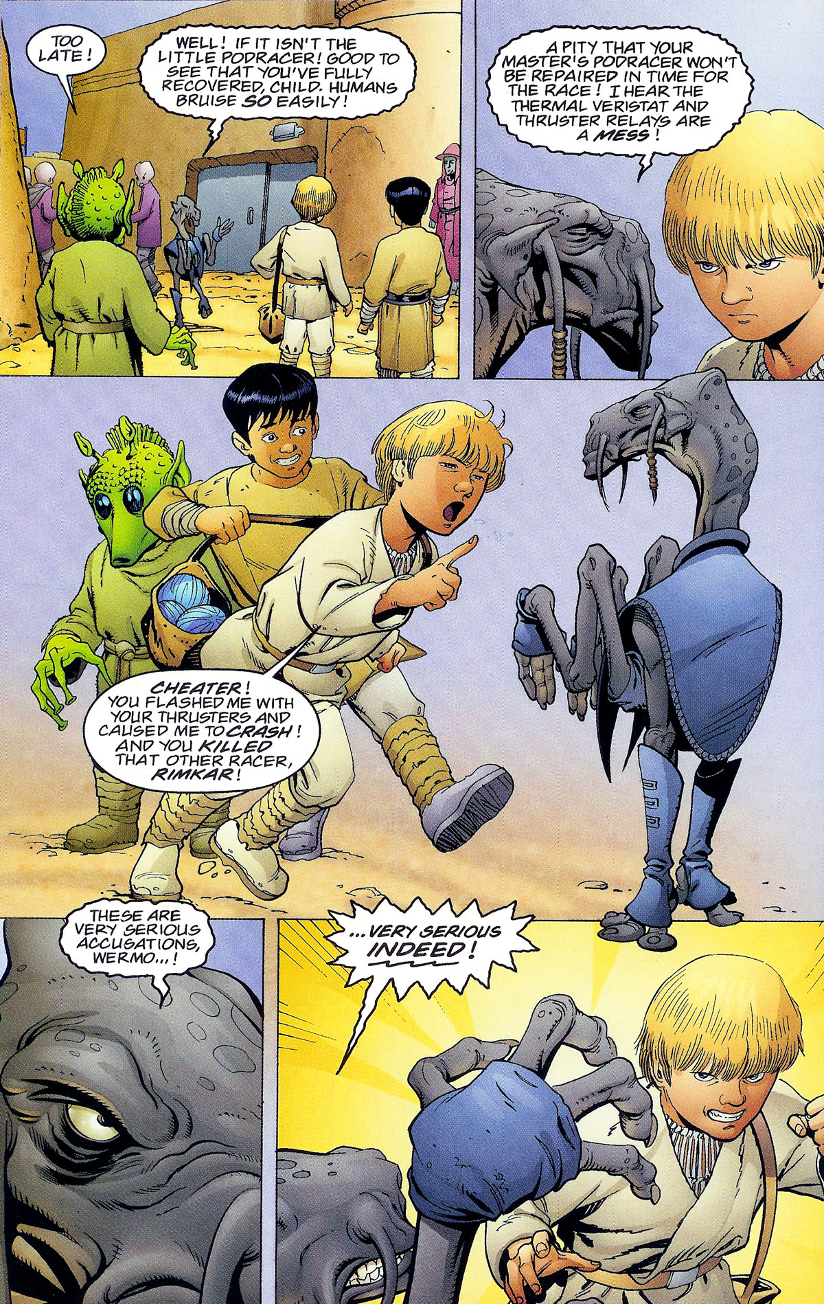 Read online Star Wars: Episode I comic -  Issue # Issue - Anakin Skywalker - 18