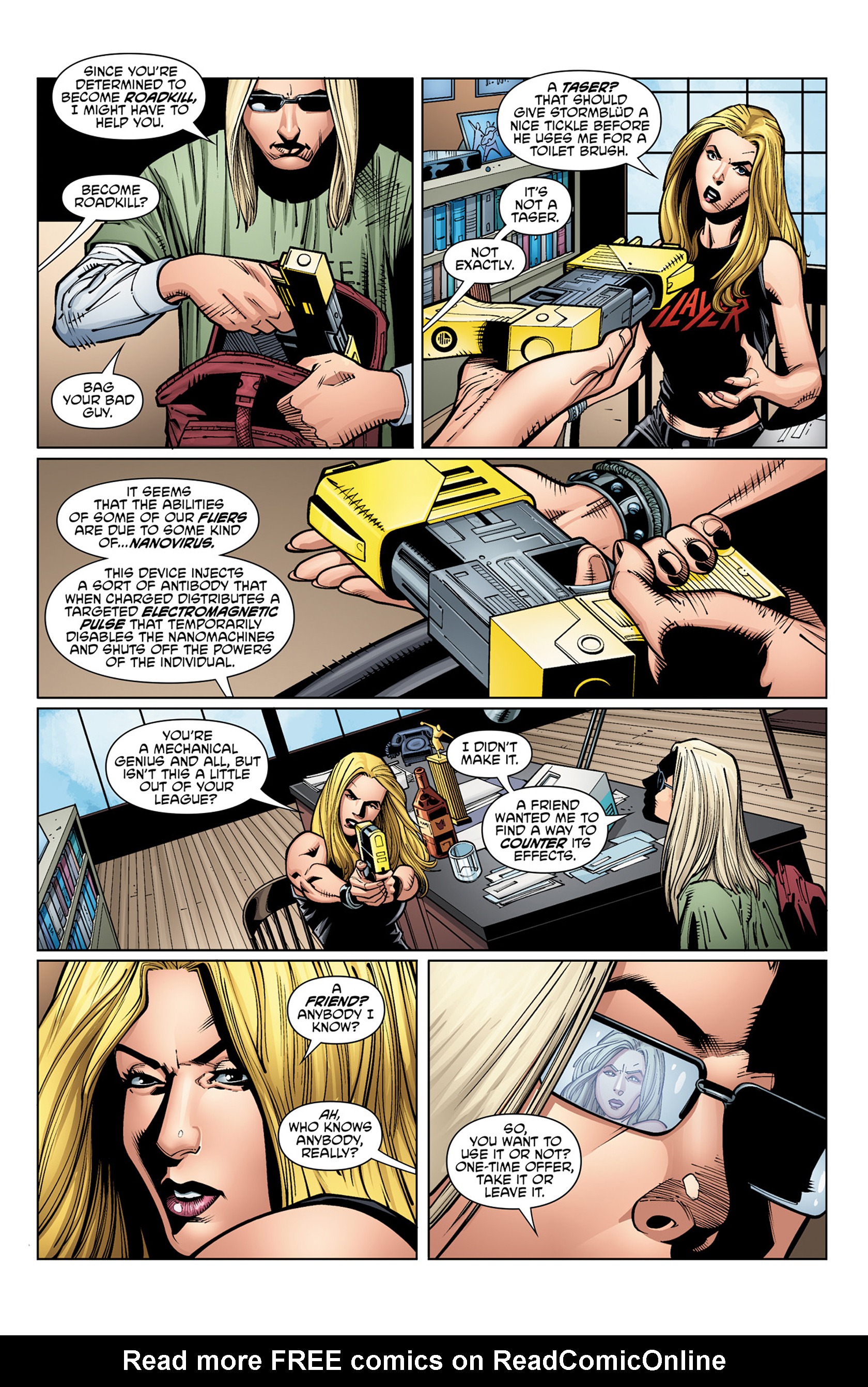 Read online Barb Wire (2015) comic -  Issue #2 - 23