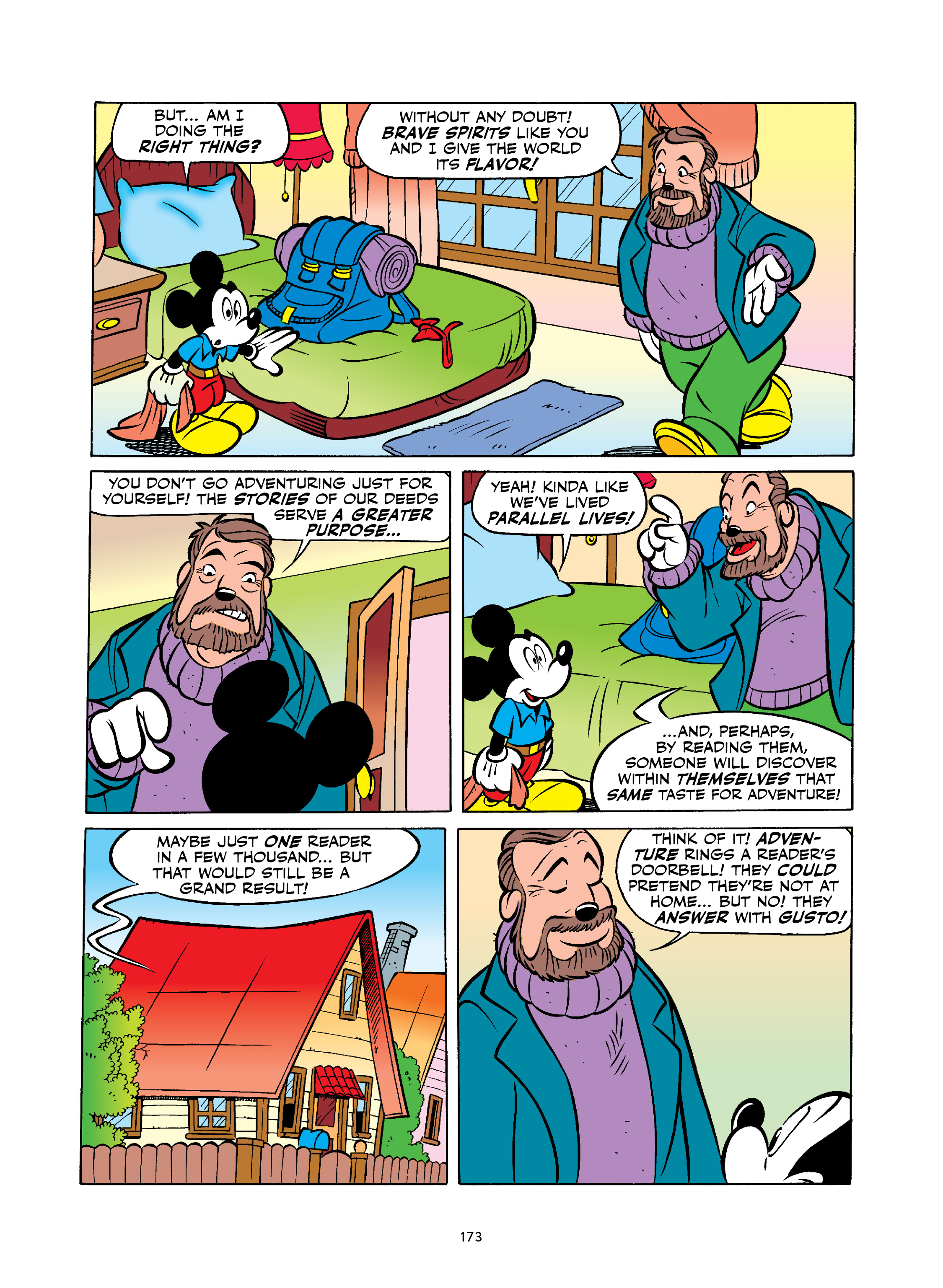 Read online Walt Disney's Mickey and Donald: "For Whom the Doorbell Tolls" and Other Tales Inspired by Hemingway comic -  Issue # TPB (Part 2) - 74