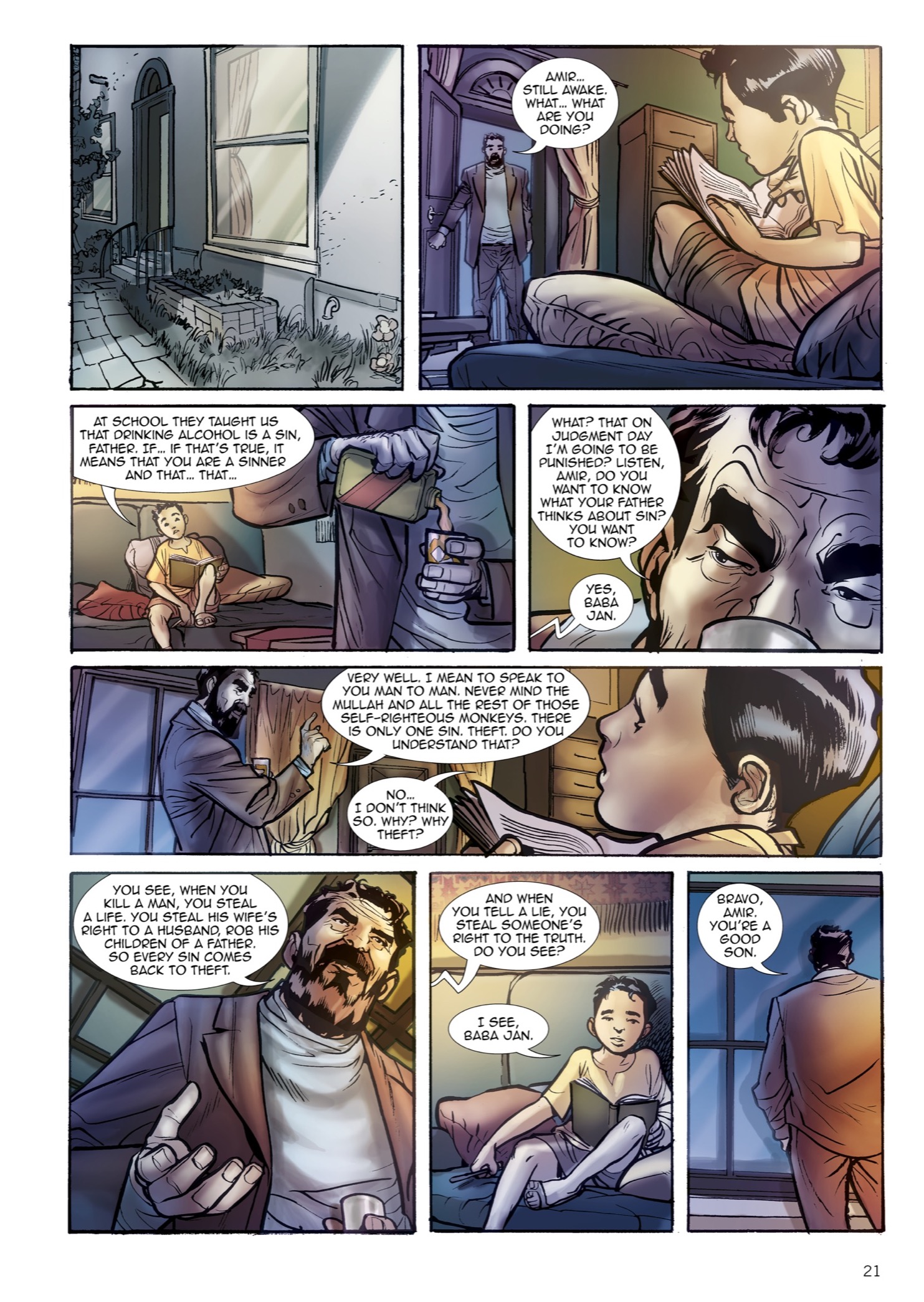 Read online The Kite Runner comic -  Issue # TPB - 22