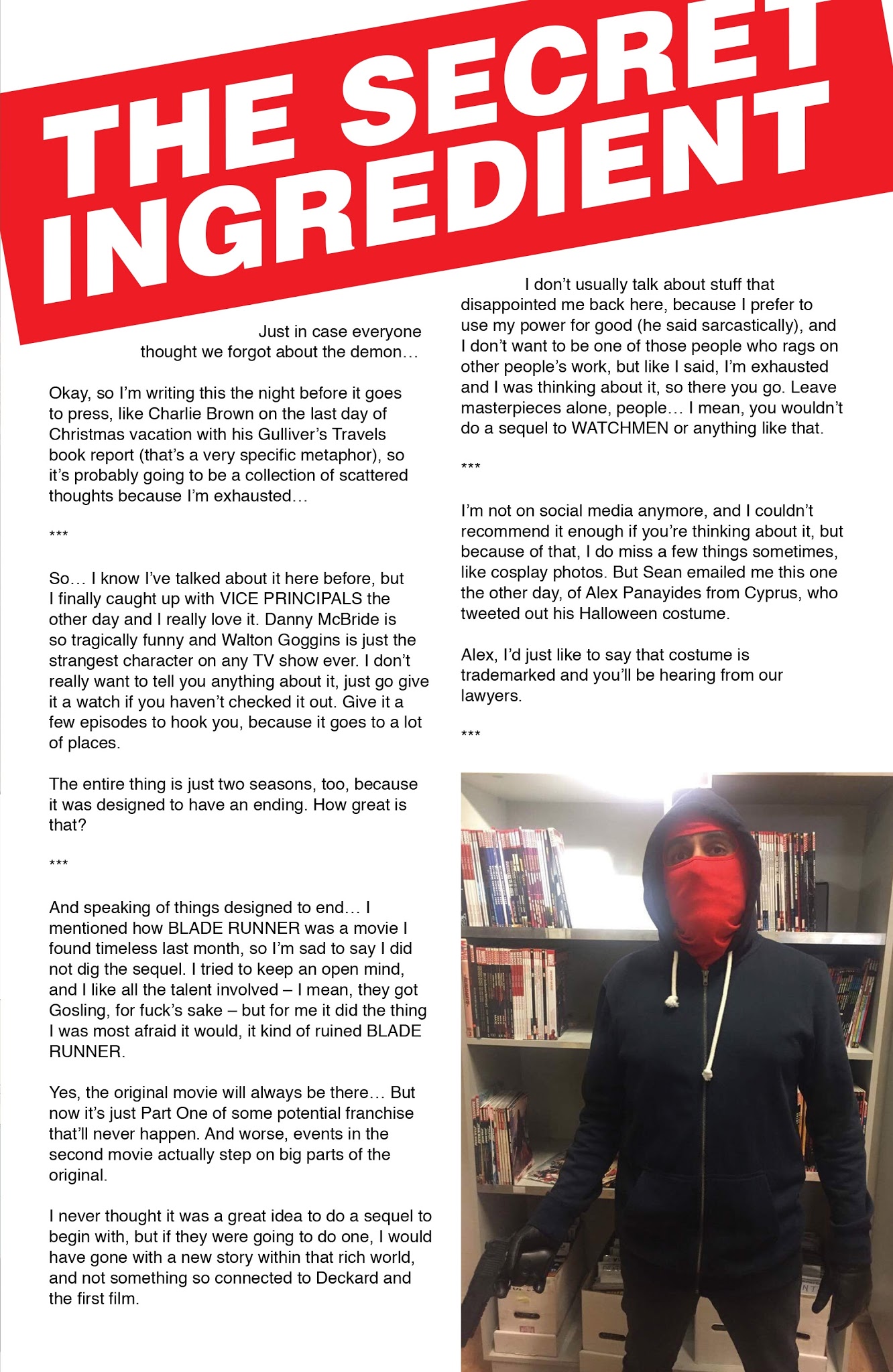 Read online Kill or Be Killed comic -  Issue #14 - 27