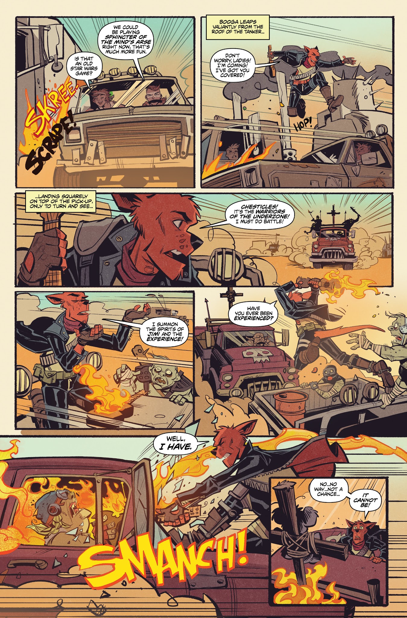 Read online The Wonderful World of Tank Girl comic -  Issue #4 - 10