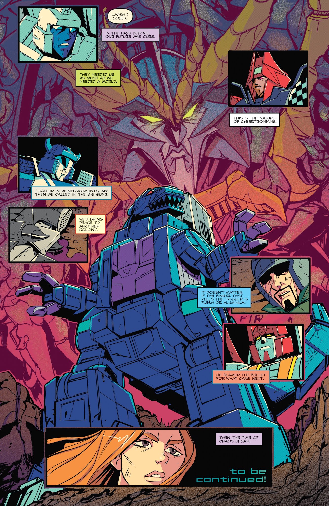 Read online Optimus Prime comic -  Issue #23 - 24