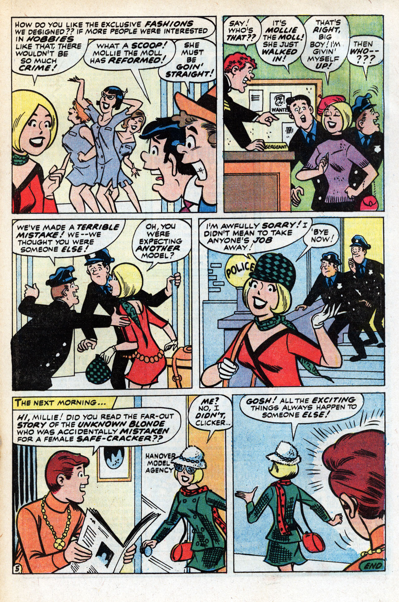 Read online Millie the Model comic -  Issue #190 - 25