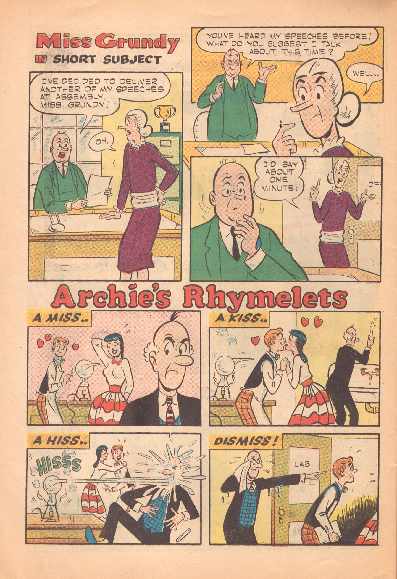 Read online Archie's Joke Book Magazine comic -  Issue #58 - 30