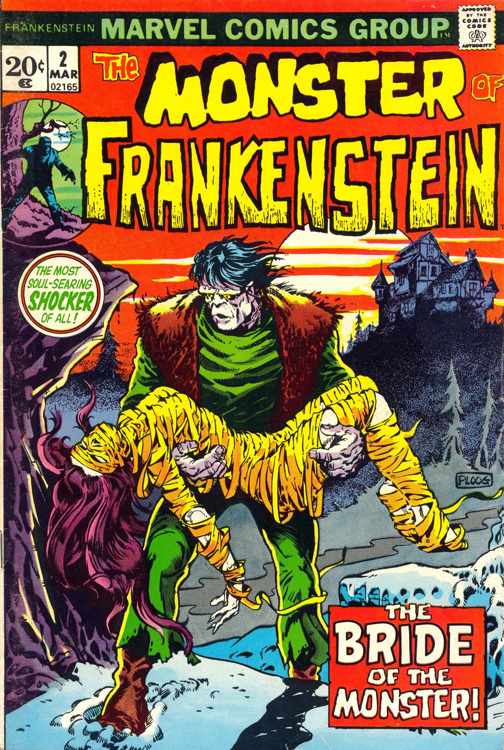 Read online Frankenstein (1973) comic -  Issue #2 - 1