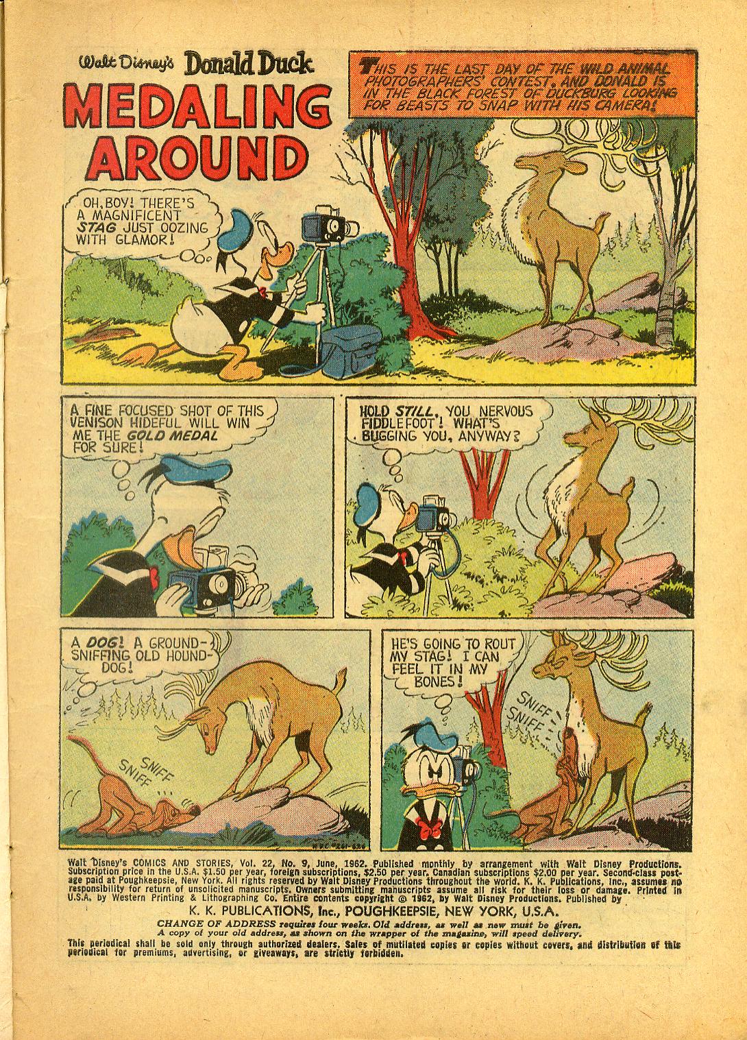 Walt Disney's Comics and Stories issue 261 - Page 3