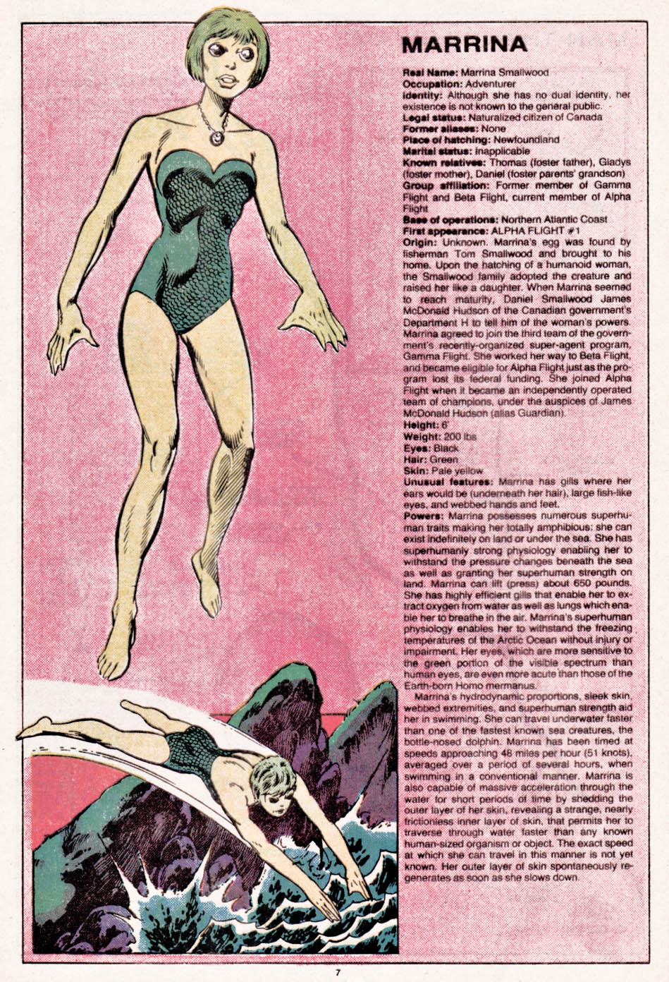 Read online The Official Handbook of the Marvel Universe comic -  Issue #7 - 8