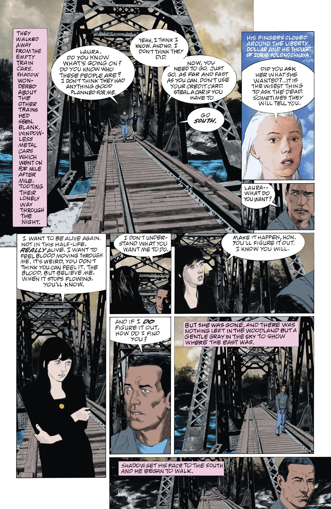 Read online American Gods: Shadows comic -  Issue #6 - 26