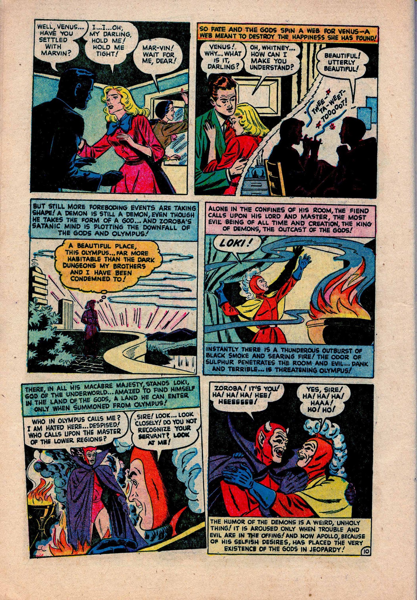 Read online Venus (1948) comic -  Issue #9 - 14