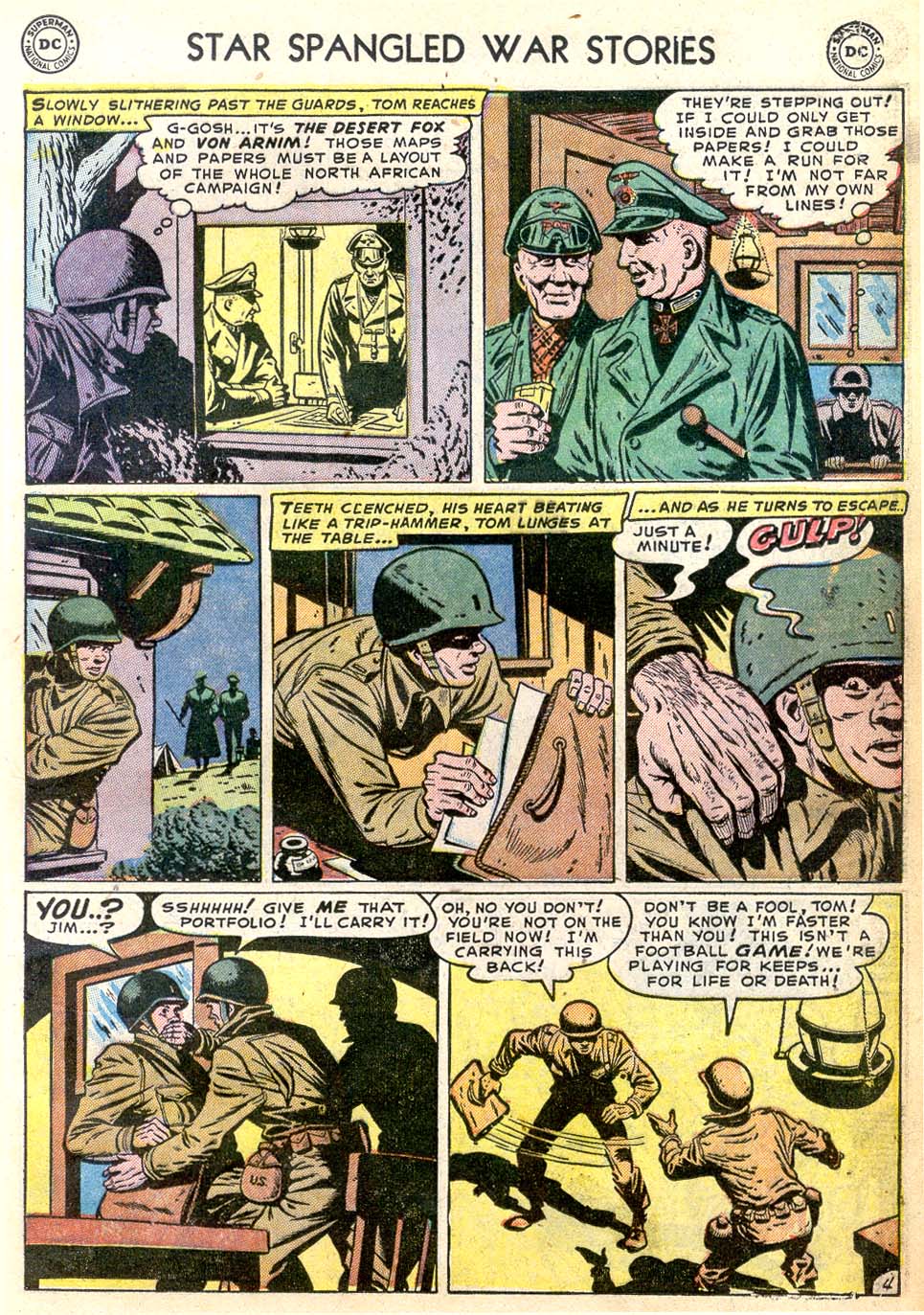 Read online Star Spangled War Stories (1952) comic -  Issue #8 - 13