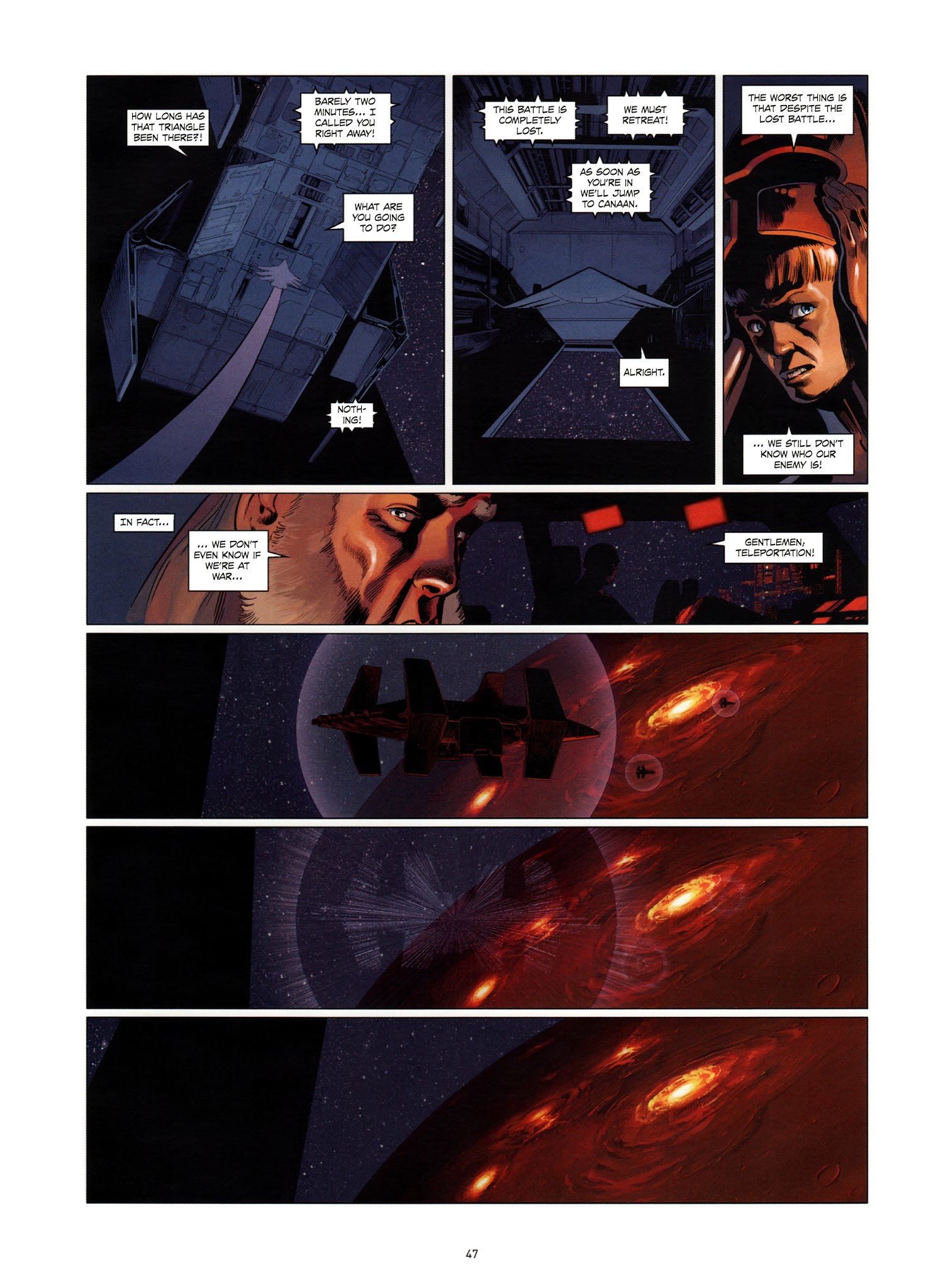 Read online Universal War Two comic -  Issue #1 - 49