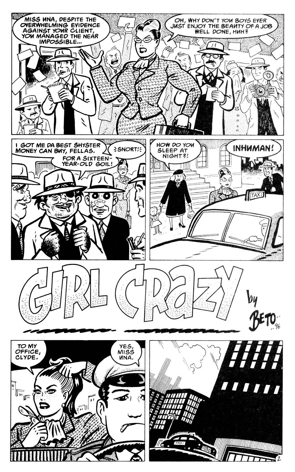 Read online Girl Crazy comic -  Issue #3 - 4
