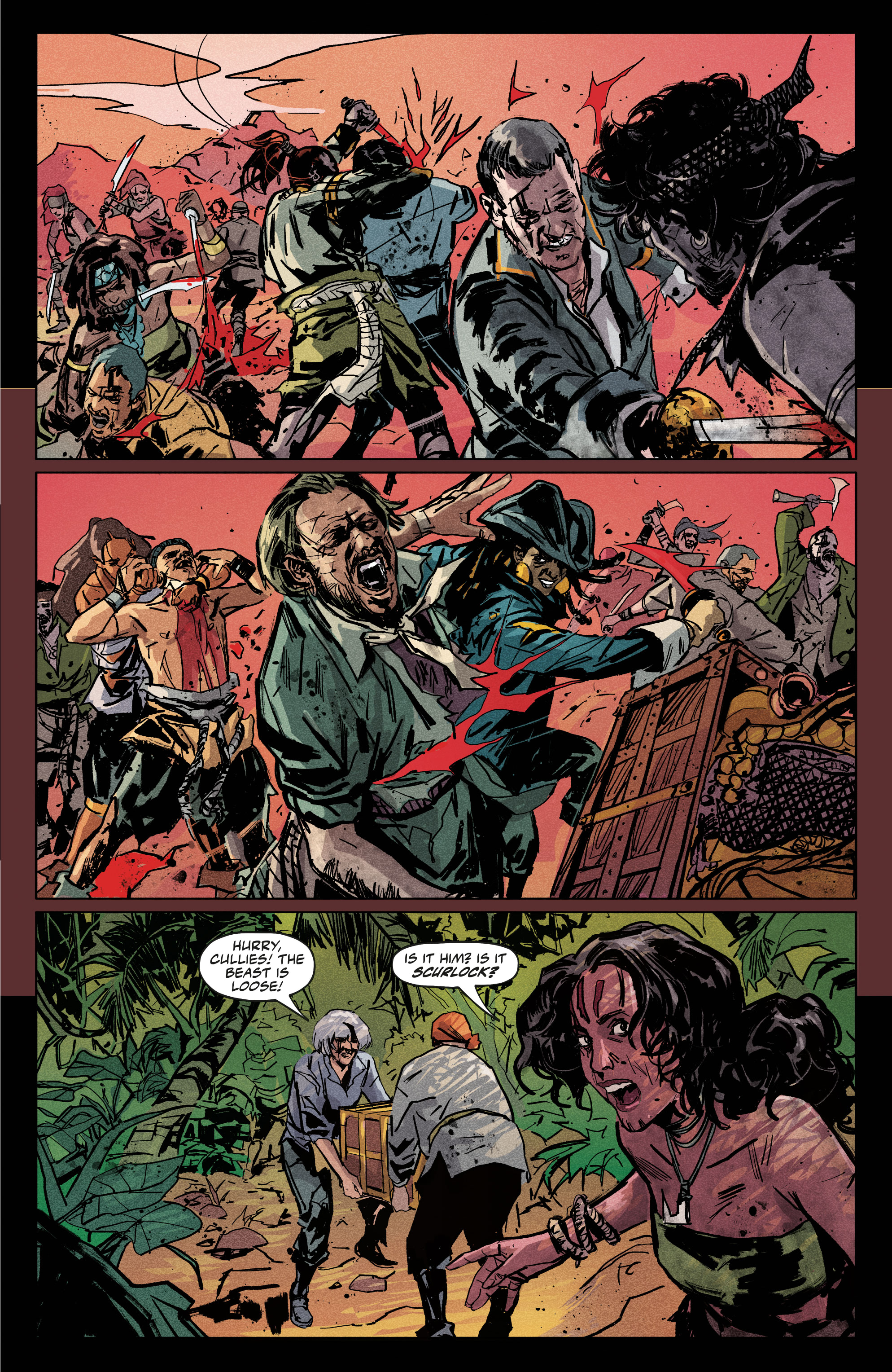 Read online Skull and Bones: Savage Storm comic -  Issue #1 - 15
