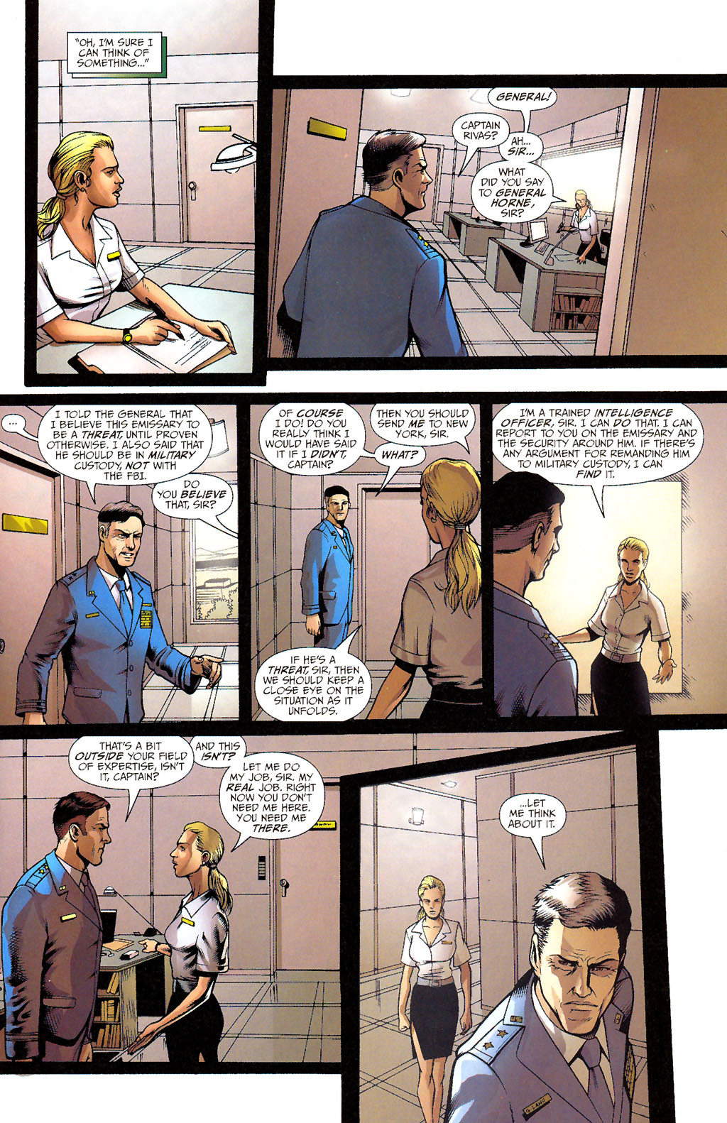 Read online Emissary comic -  Issue #2 - 11