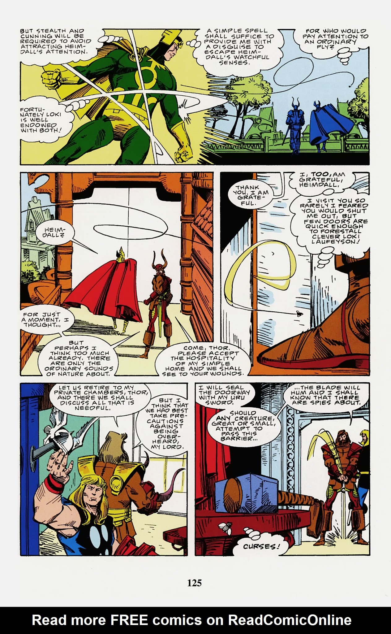 Read online Thor Visionaries: Walter Simonson comic -  Issue # TPB 3 - 127