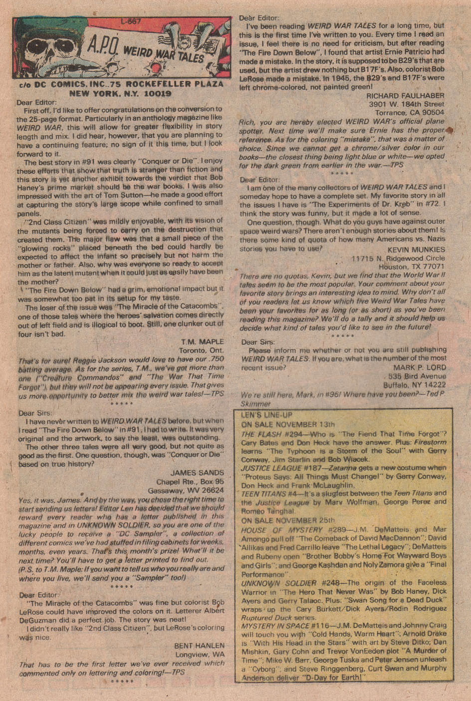 Read online Weird War Tales (1971) comic -  Issue #96 - 21