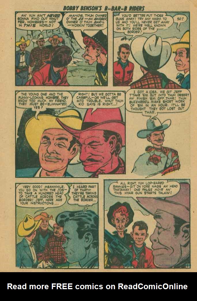 Read online Bobby Benson's B-Bar-B Riders comic -  Issue #13 - 30