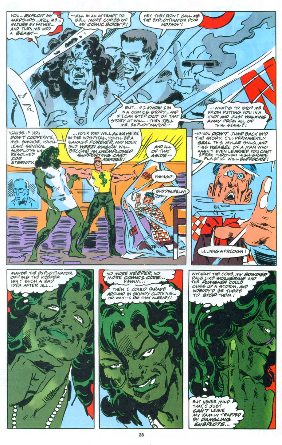 Read online The Sensational She-Hulk comic -  Issue #56 - 22