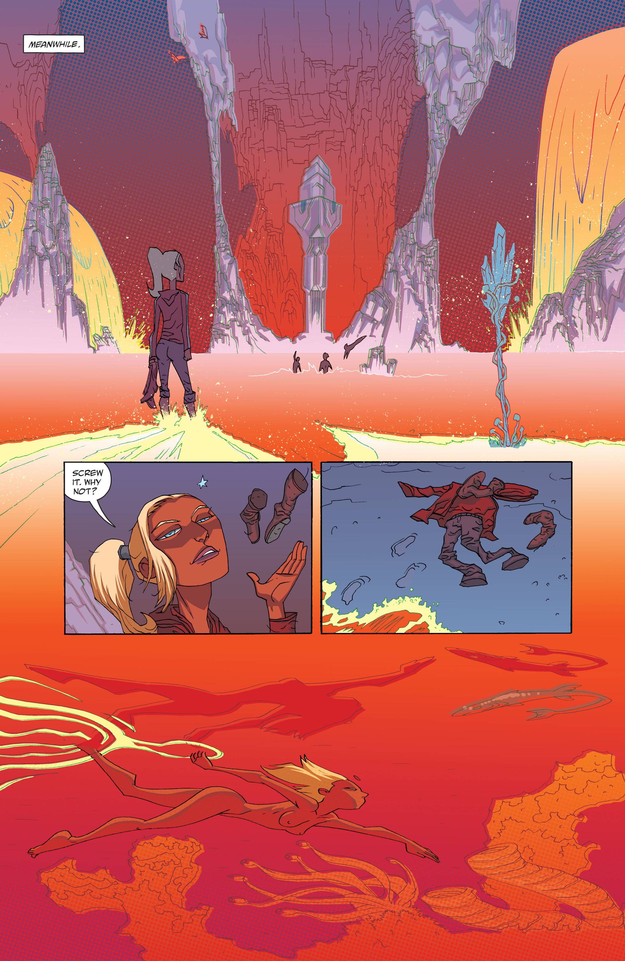 Read online Cave Carson Has a Cybernetic Eye comic -  Issue #5 - 9