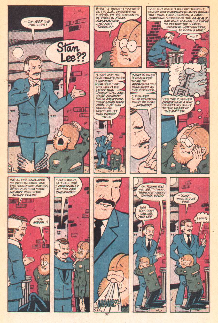 Read online Fred Hembeck Destroys the Marvel Universe comic -  Issue # Full - 34