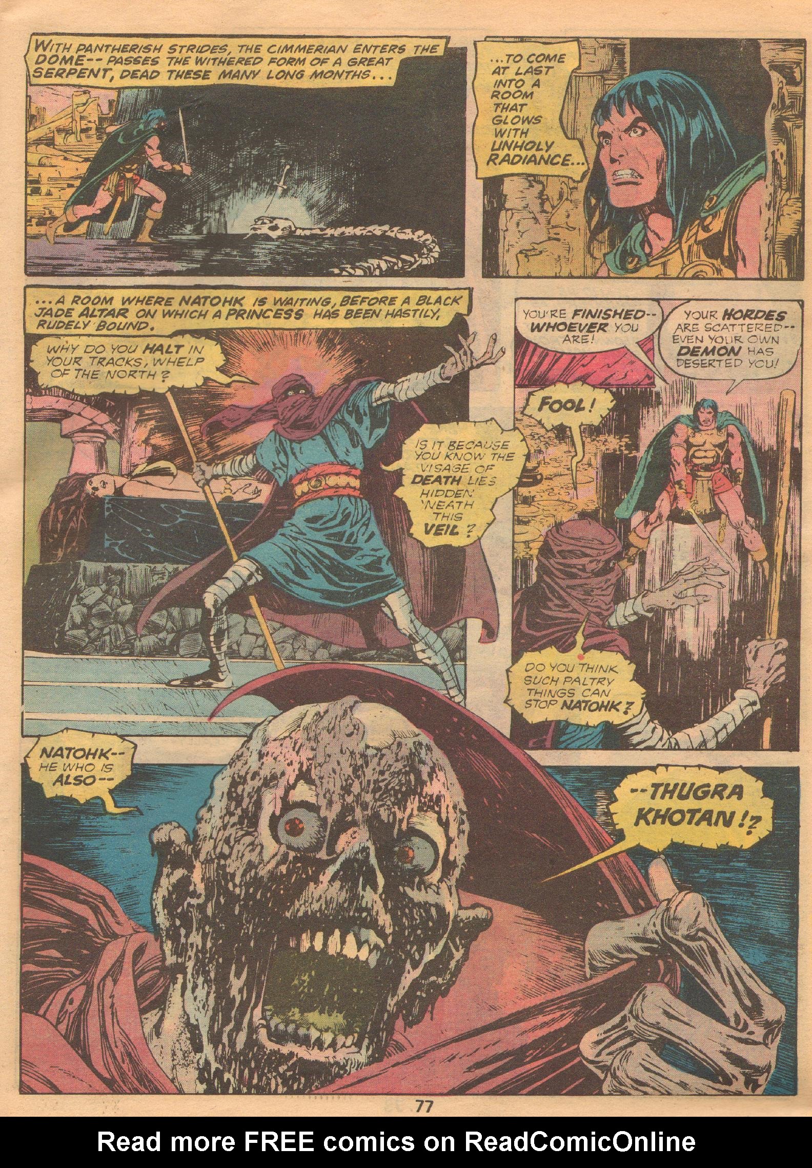 Read online Marvel Treasury Edition comic -  Issue #15 - 79