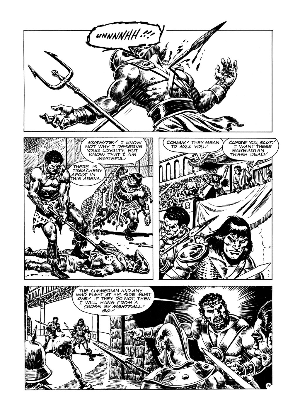 Read online The Savage Sword Of Conan comic -  Issue #146 - 44