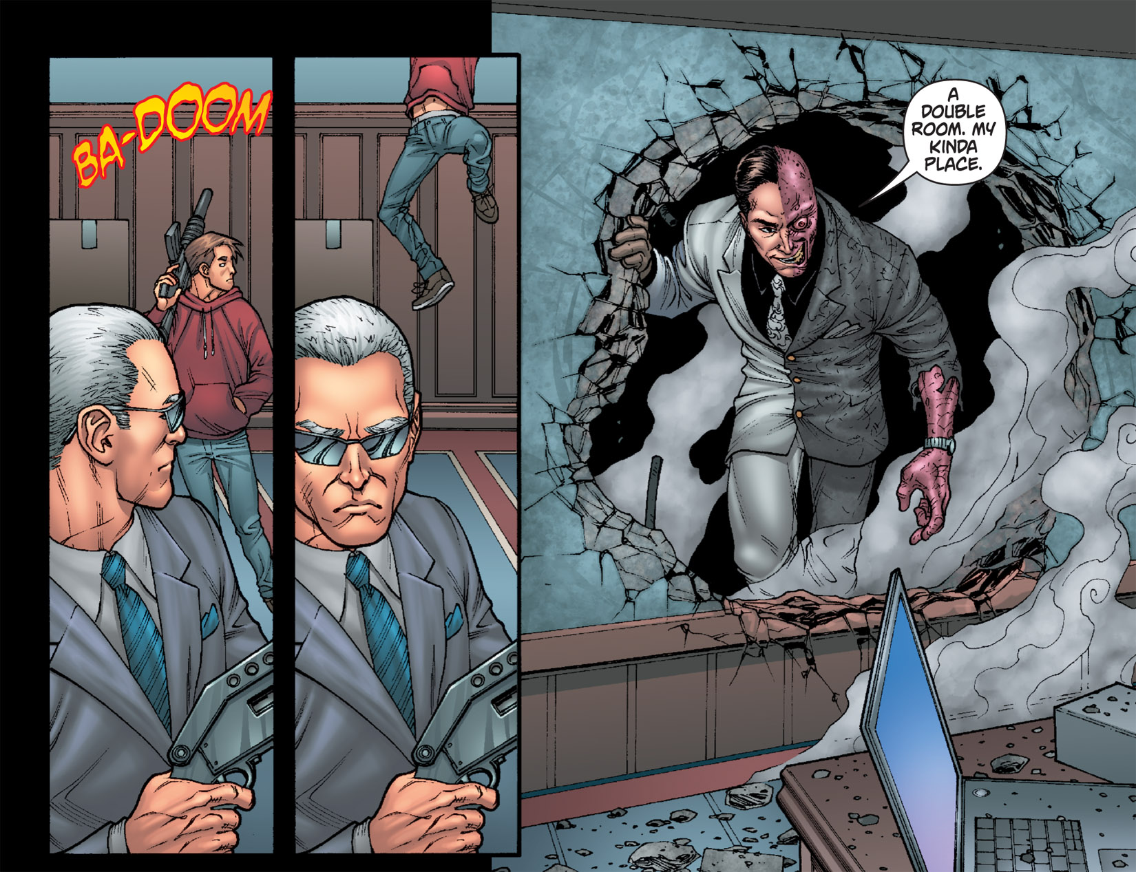Read online Batman: Arkham Unhinged (2011) comic -  Issue #2 - 19