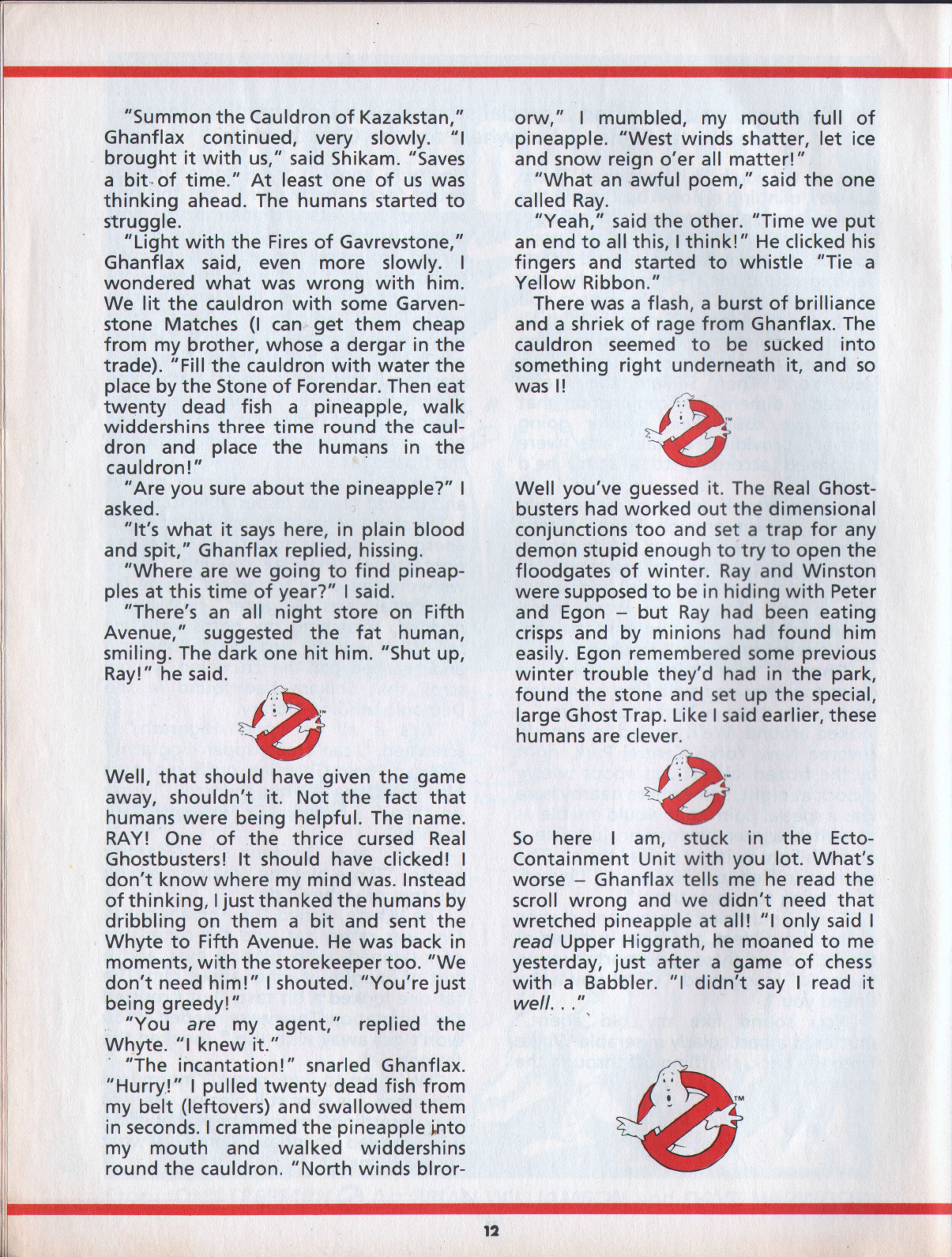 Read online The Real Ghostbusters comic -  Issue #84 - 12