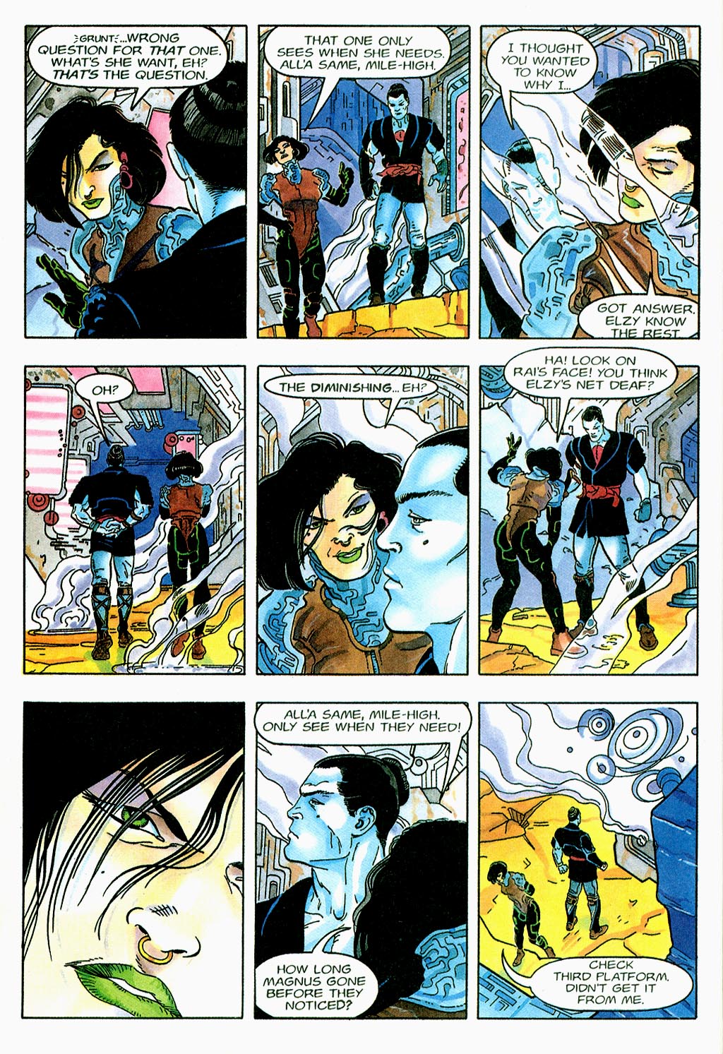 Read online Magnus Robot Fighter (1991) comic -  Issue #55 - 6
