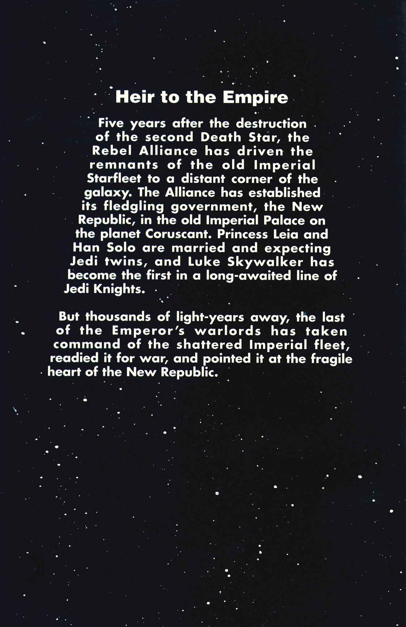 Read online Star Wars: Heir to the Empire comic -  Issue #1 - 4