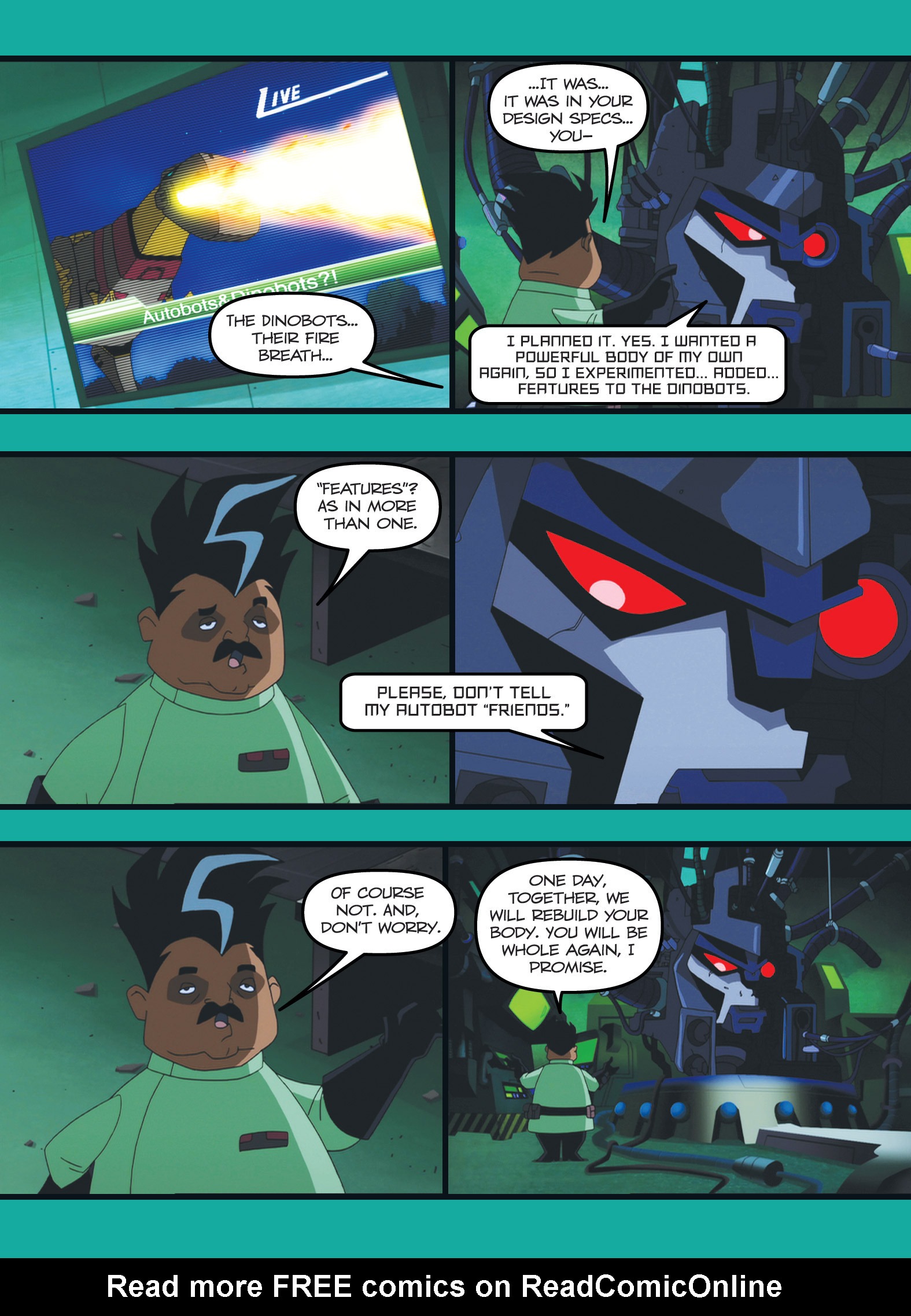 Read online Transformers Animated comic -  Issue #2 - 104