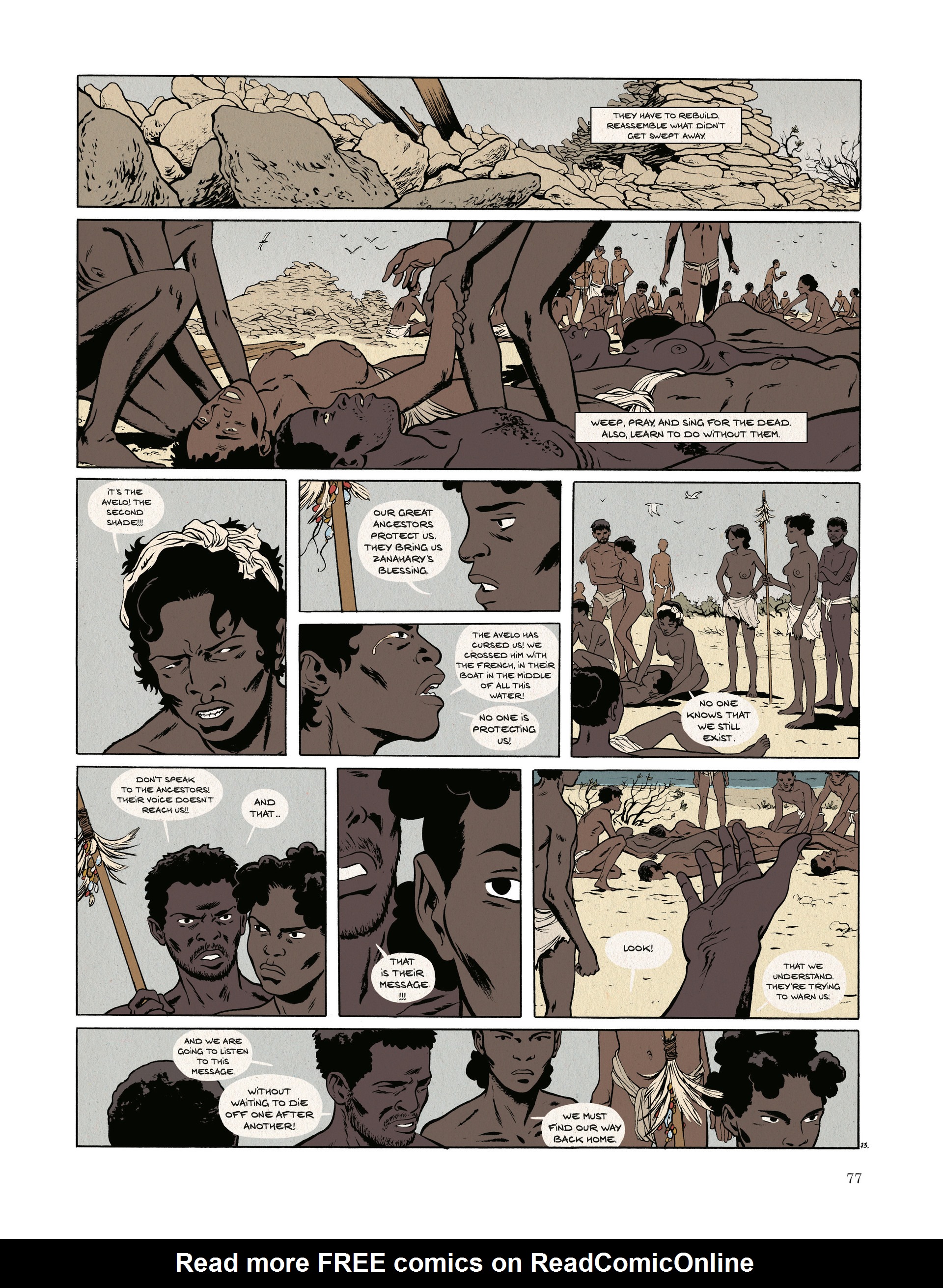 Read online The Forgotten Slaves of Tromelin comic -  Issue # TPB - 79