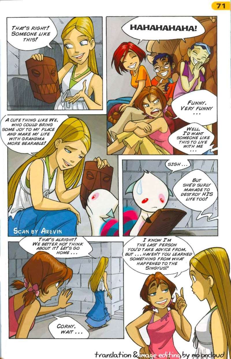Read online W.i.t.c.h. comic -  Issue #65 - 57