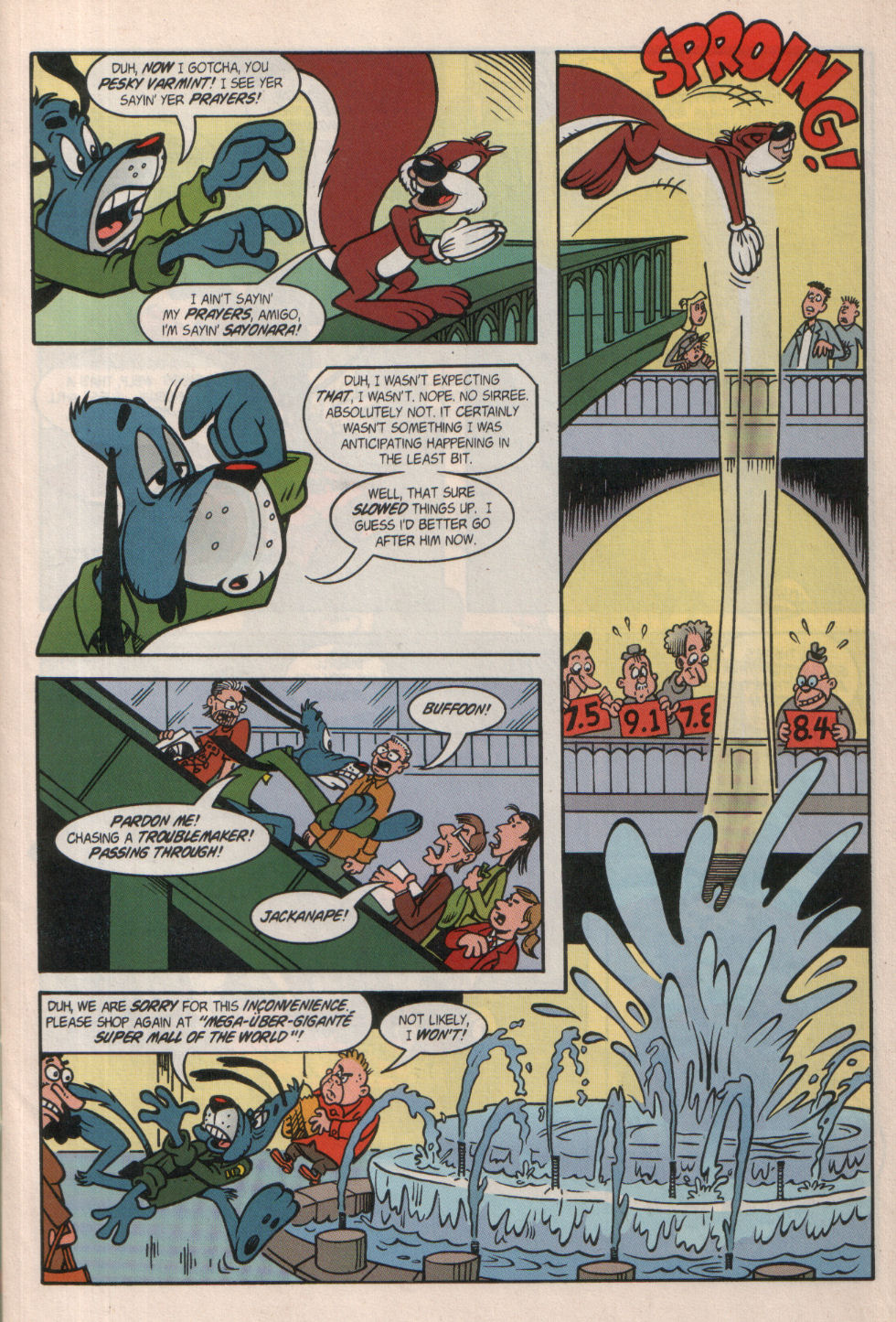 Read online Screwball Squirrel comic -  Issue #1 - 7