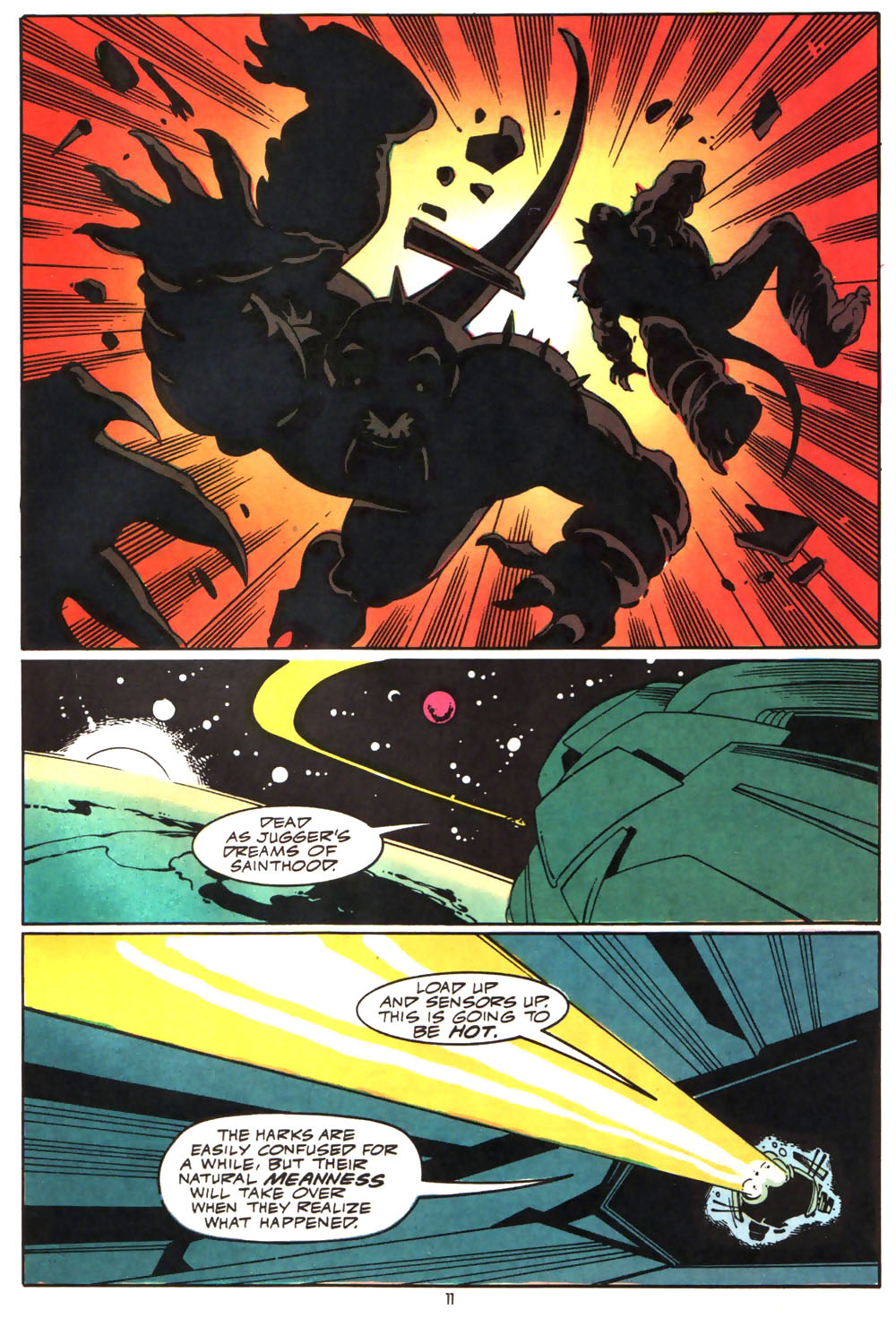 Read online Alien Legion (1987) comic -  Issue #11 - 13