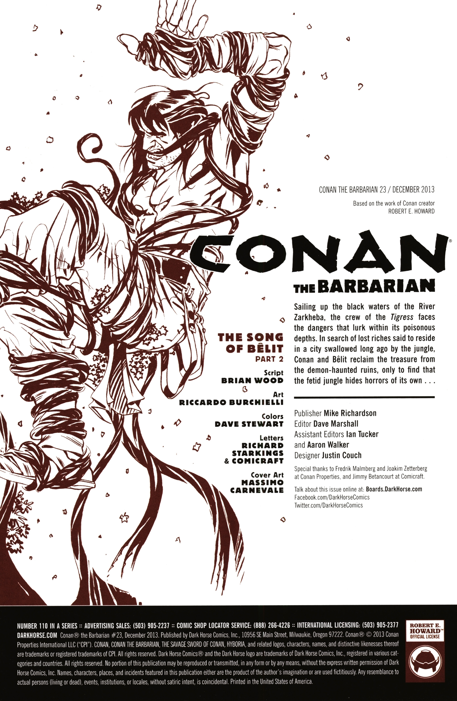 Read online Conan the Barbarian (2012) comic -  Issue #23 - 2