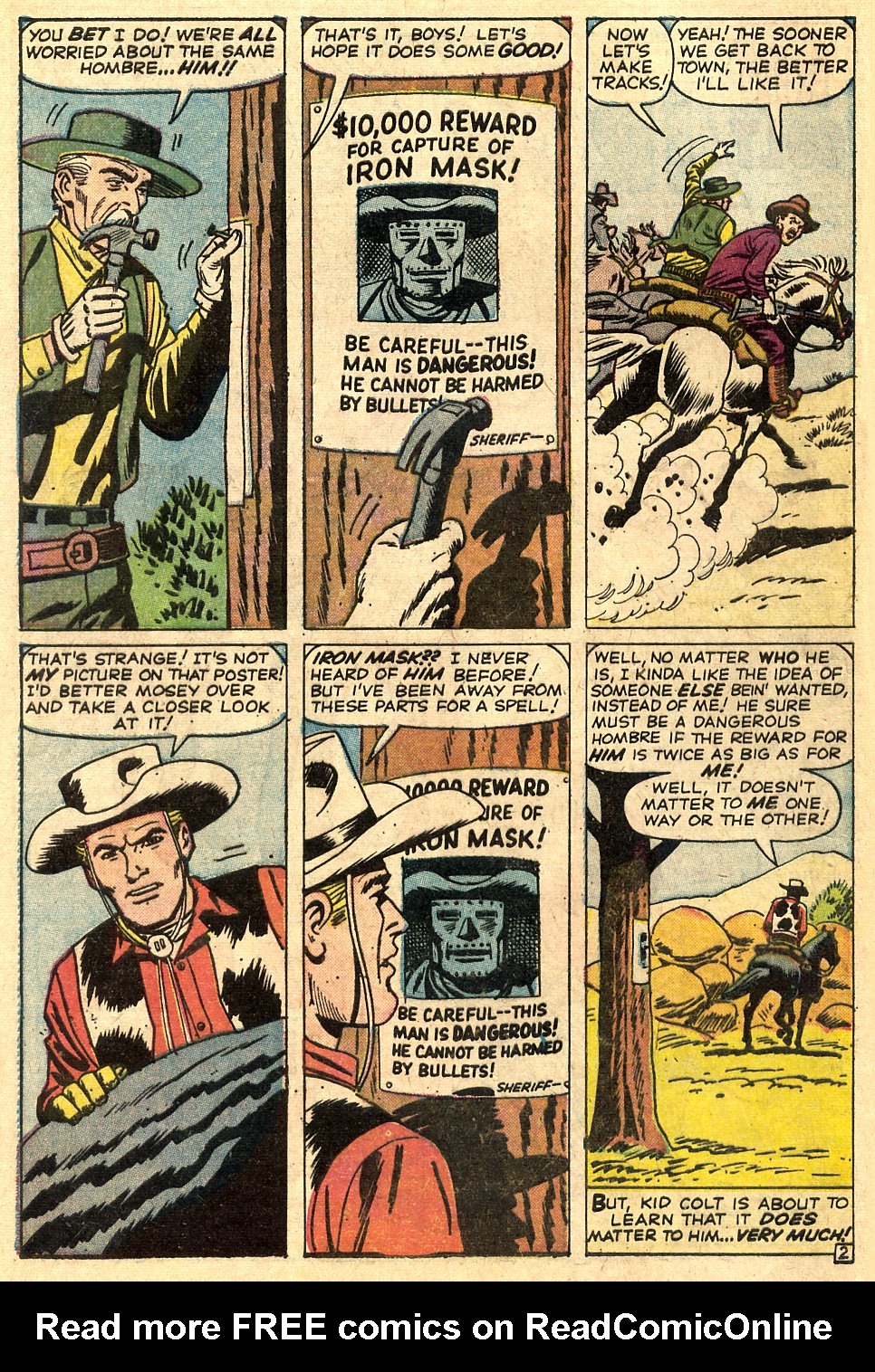 Read online Kid Colt Outlaw comic -  Issue #110 - 4