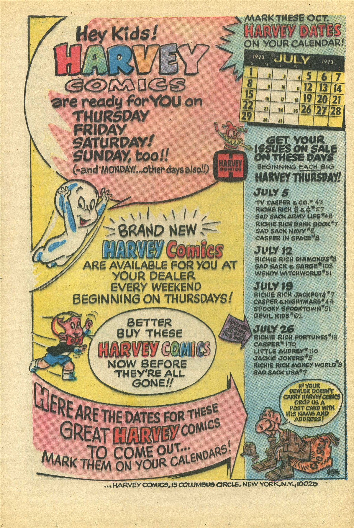 Read online Little Audrey And Melvin comic -  Issue #60 - 20