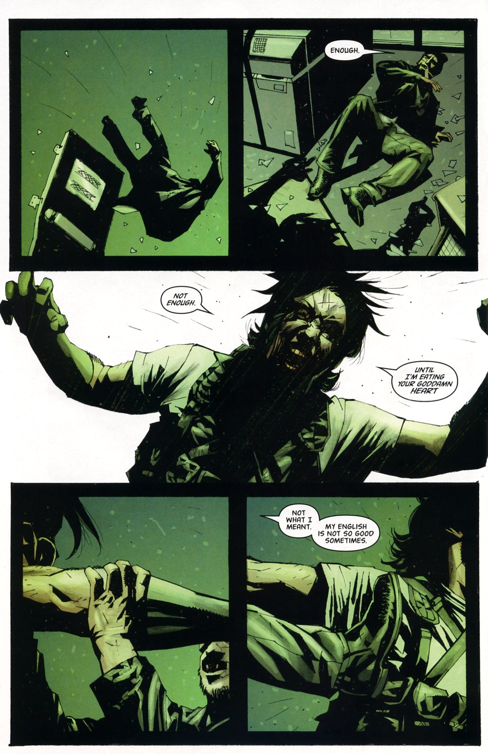 Read online Global Frequency comic -  Issue #10 - 21