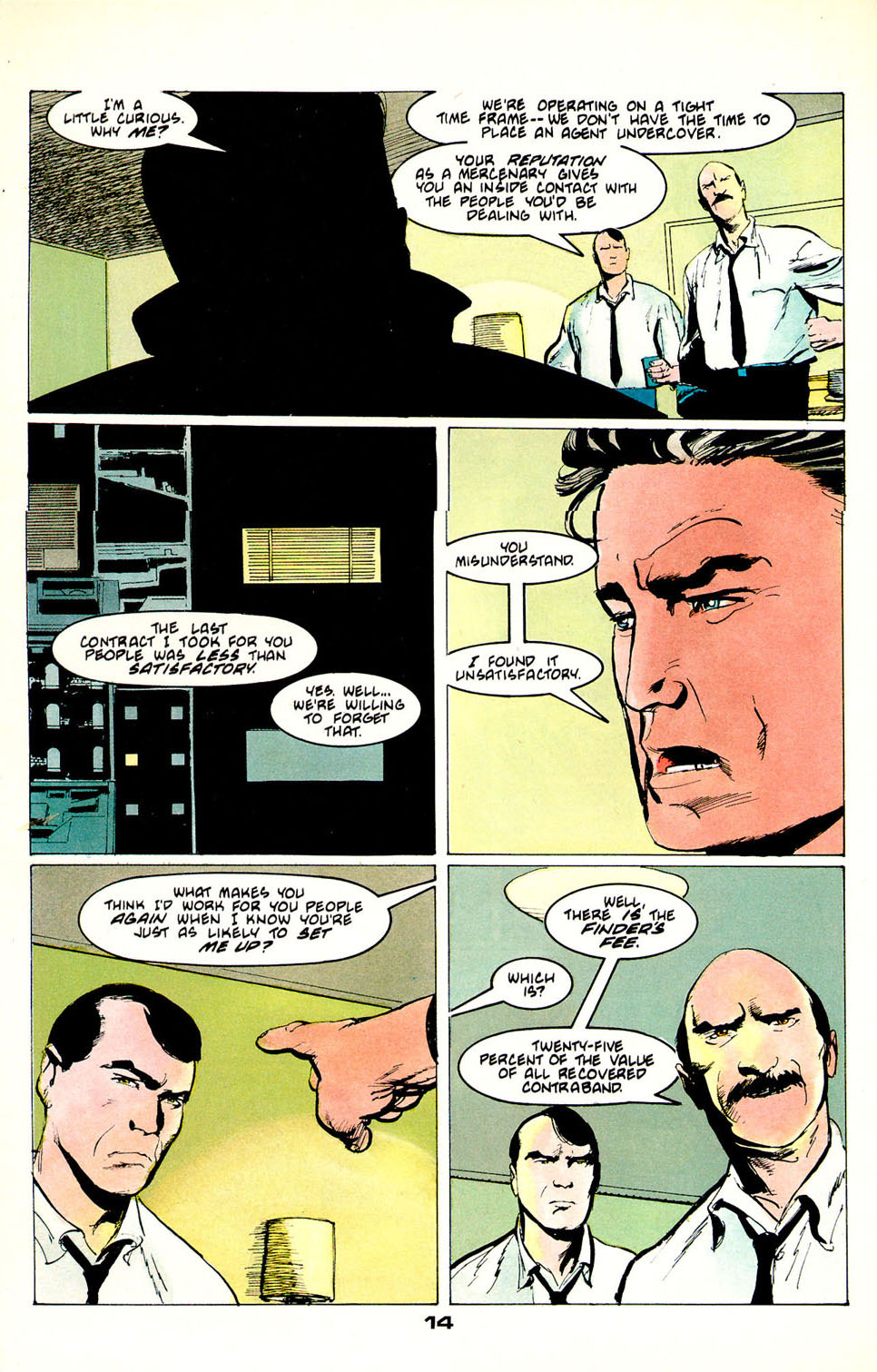 Read online Jon Sable, Freelance comic -  Issue #54 - 16